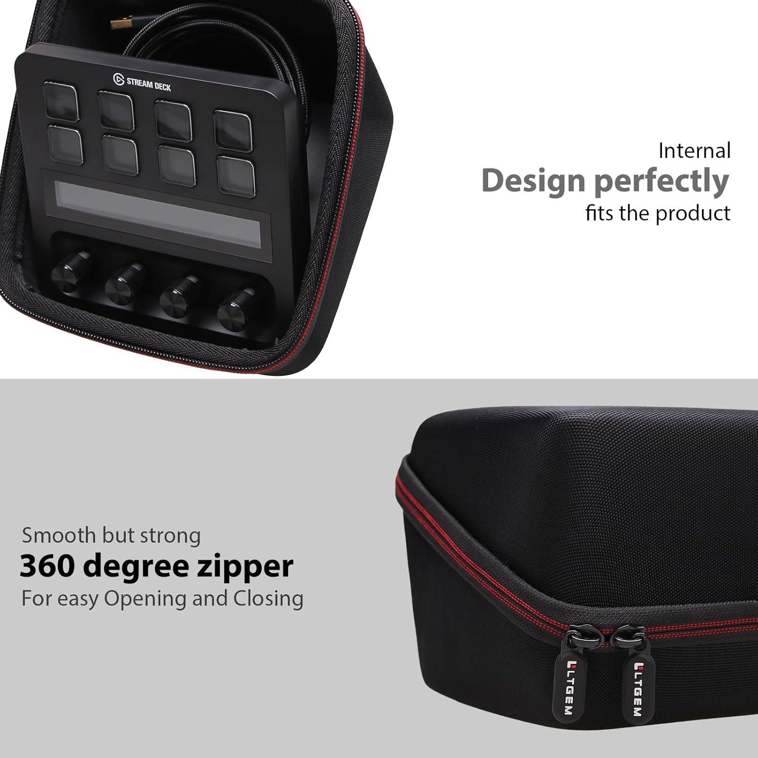 Funda Dura EVA LTGEM para Elgato Stream Deck - Negro