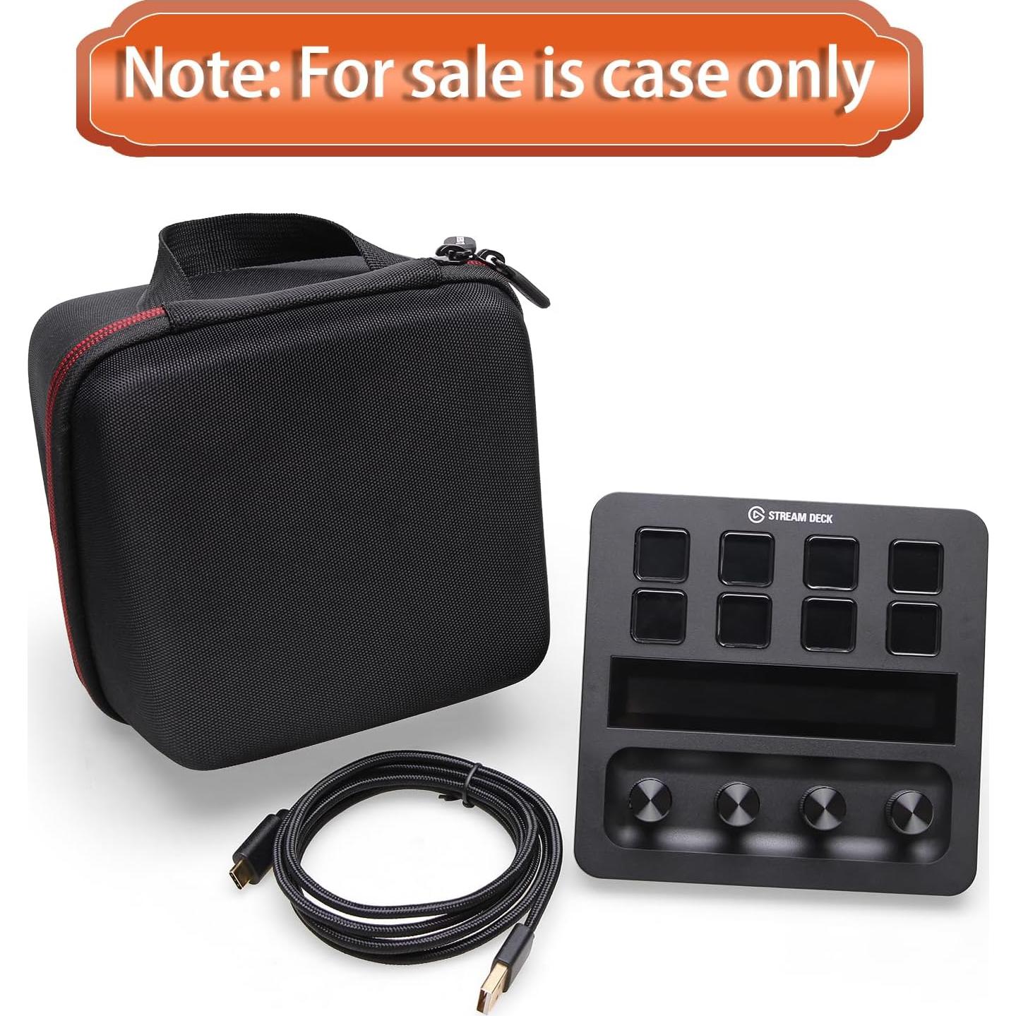 Funda Dura EVA LTGEM para Elgato Stream Deck - Negro