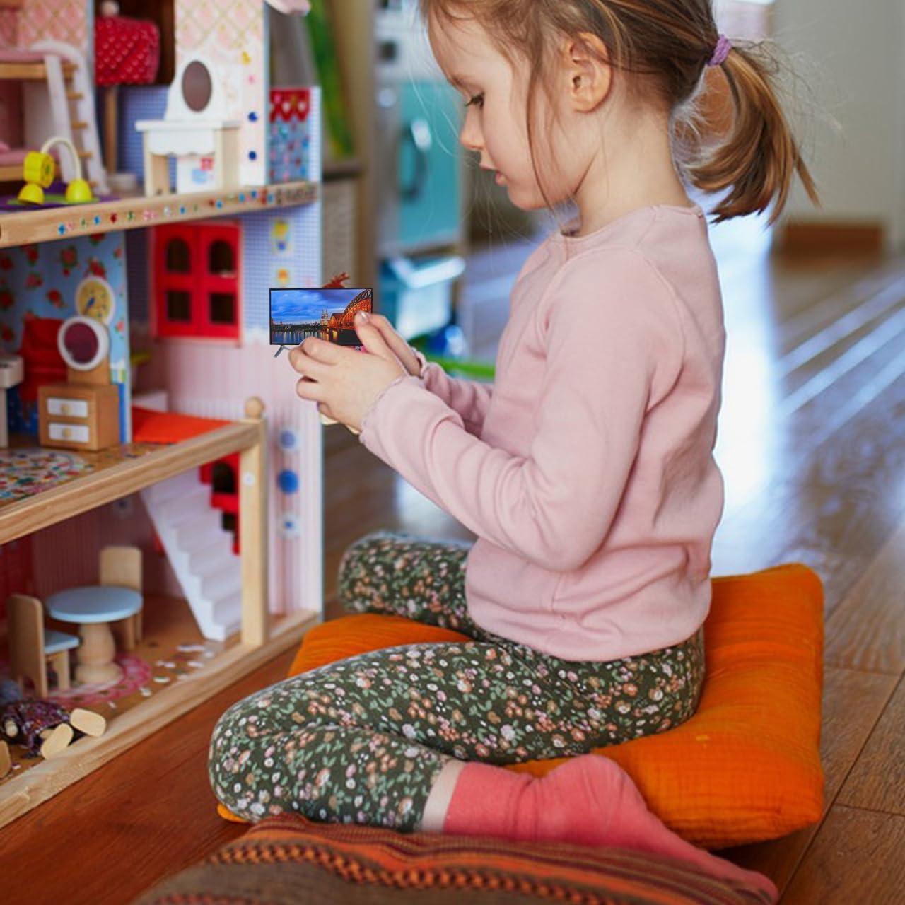 Televisión Miniatura MAGICLULU para Casa de Muñecas 5.90x5.50 cm