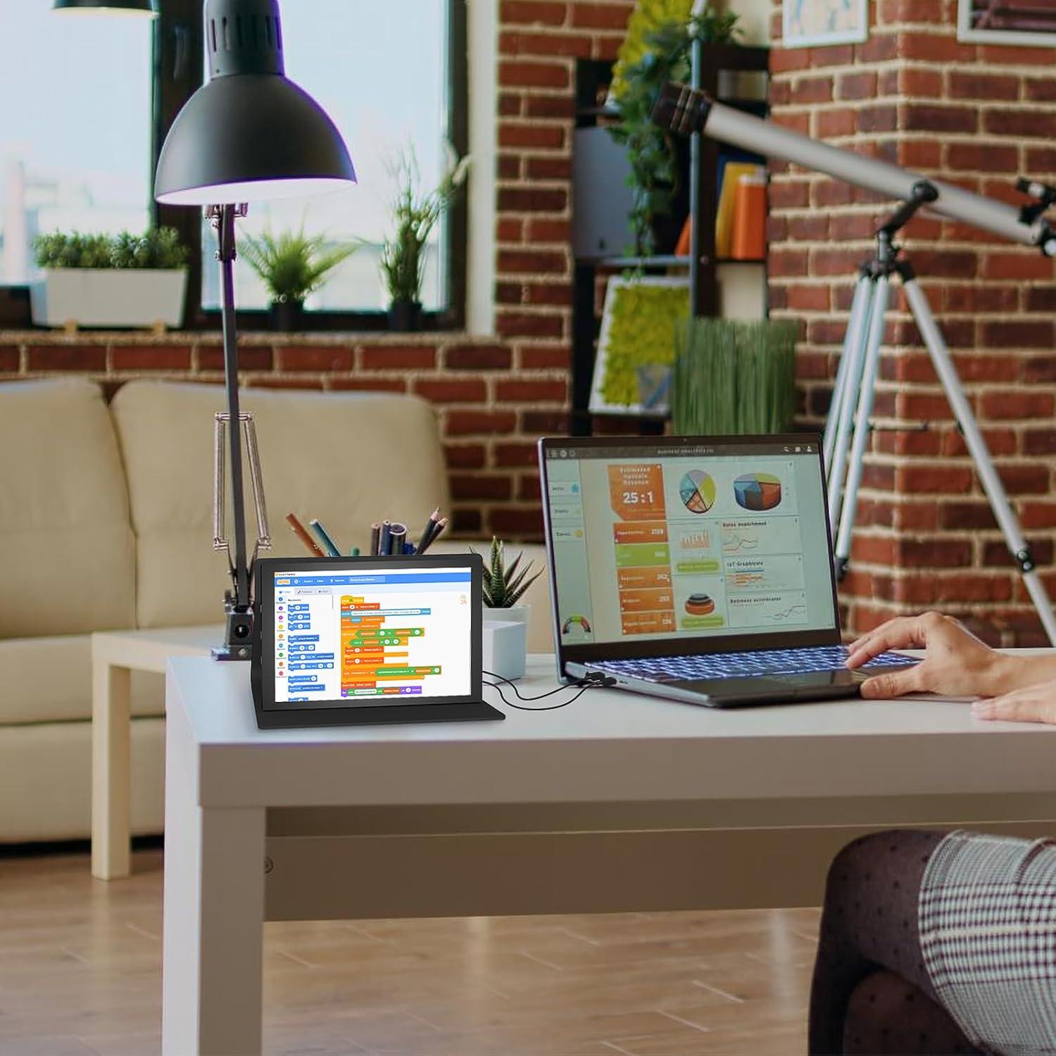 Monitor Portátil Aurevita 7" LCD 1024x600 HDMI IPS