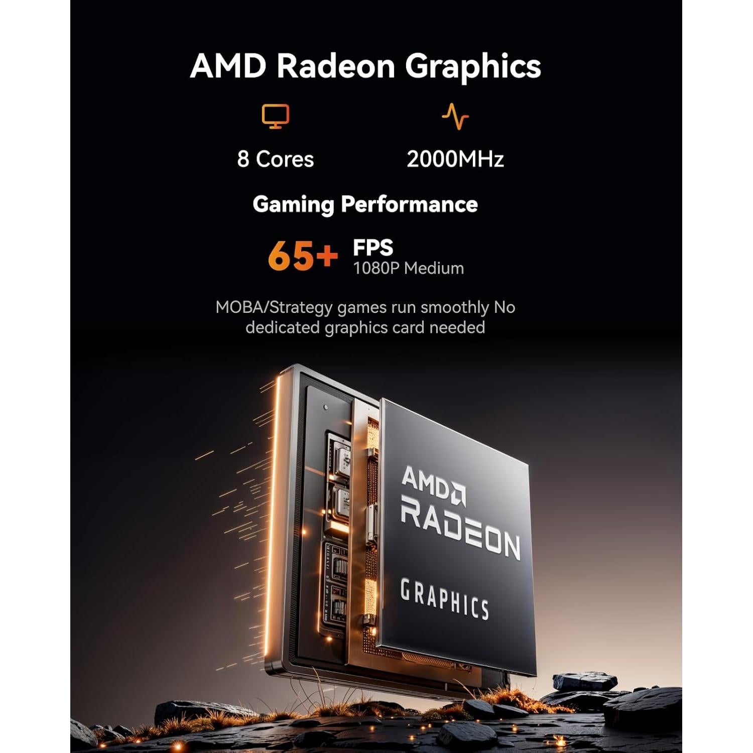 Mini PC ACEMAGICIAN K1 Ryzen 7 7730U 16GB RAM 512GB SSD 4K