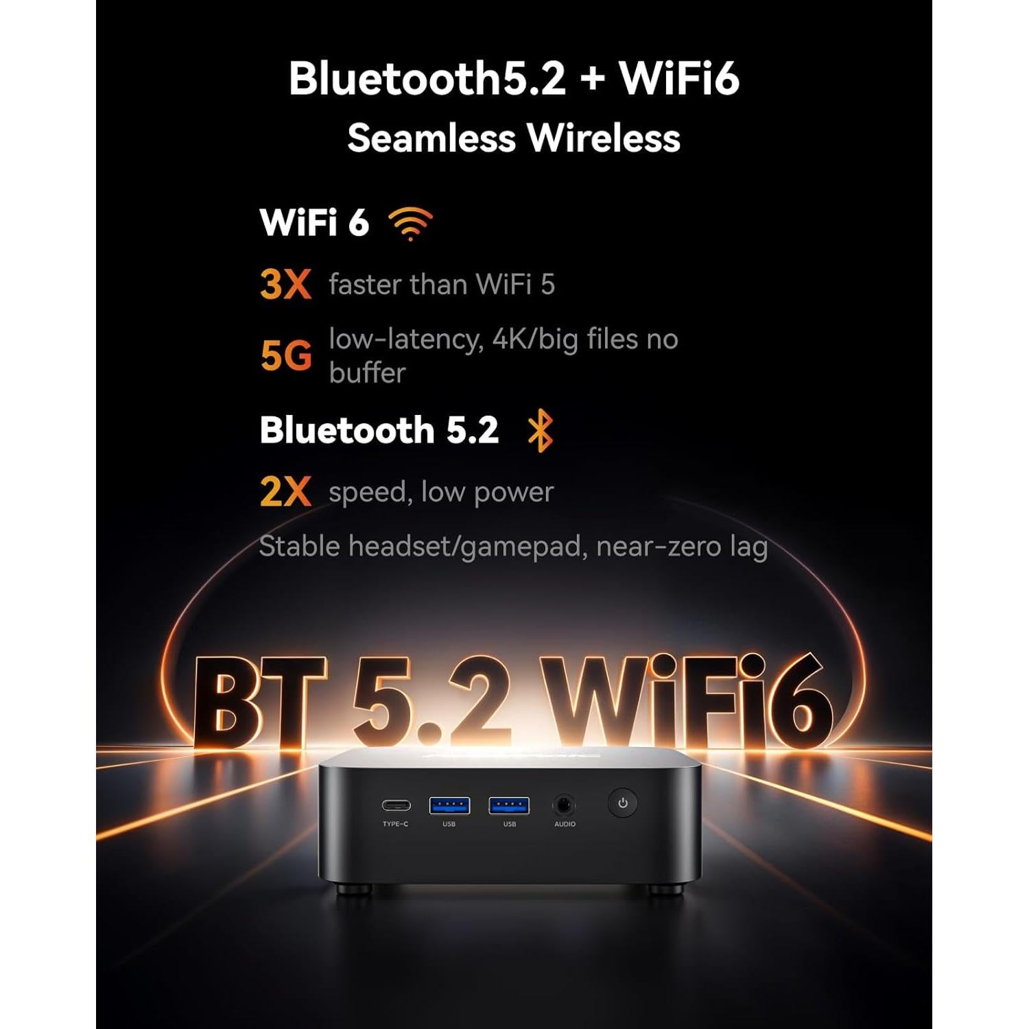 Mini PC ACEMAGICIAN K1 Ryzen 7 7730U 16GB RAM 512GB SSD 4K