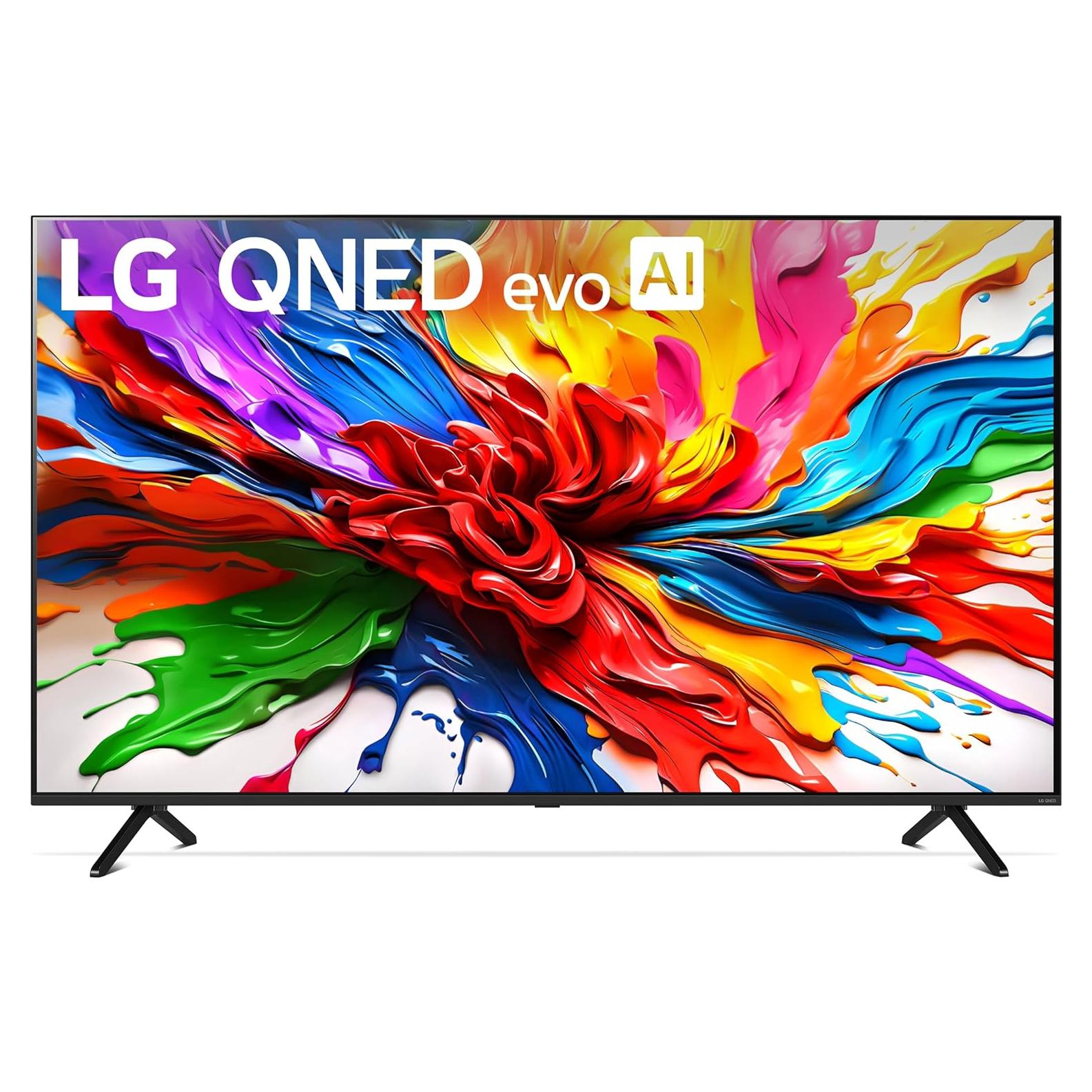 Televisor LG QNED evo AI 4K Mini LED 165 cm Dolby Atmos