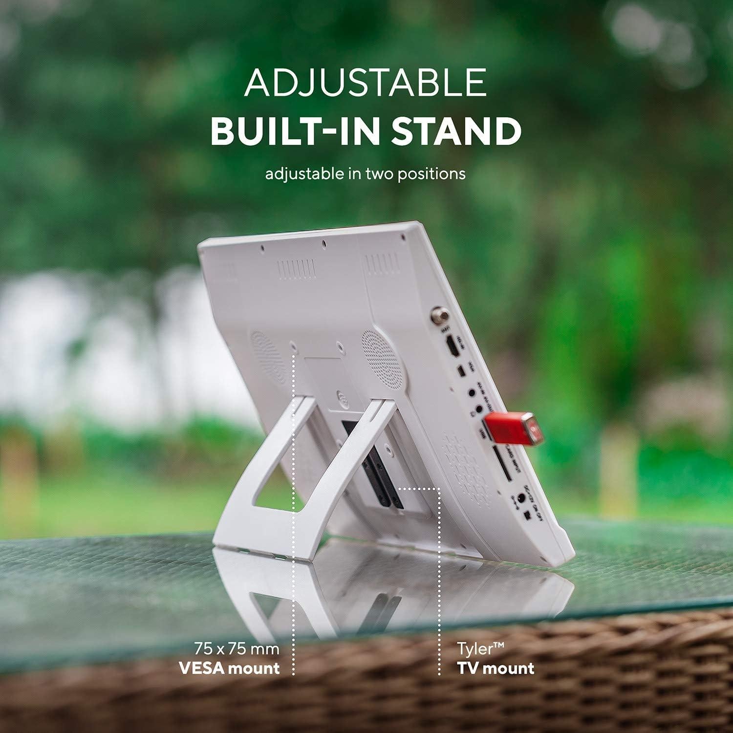 Televisor portátil LCD Tyler TTV707-13 13.3" 1080P con batería