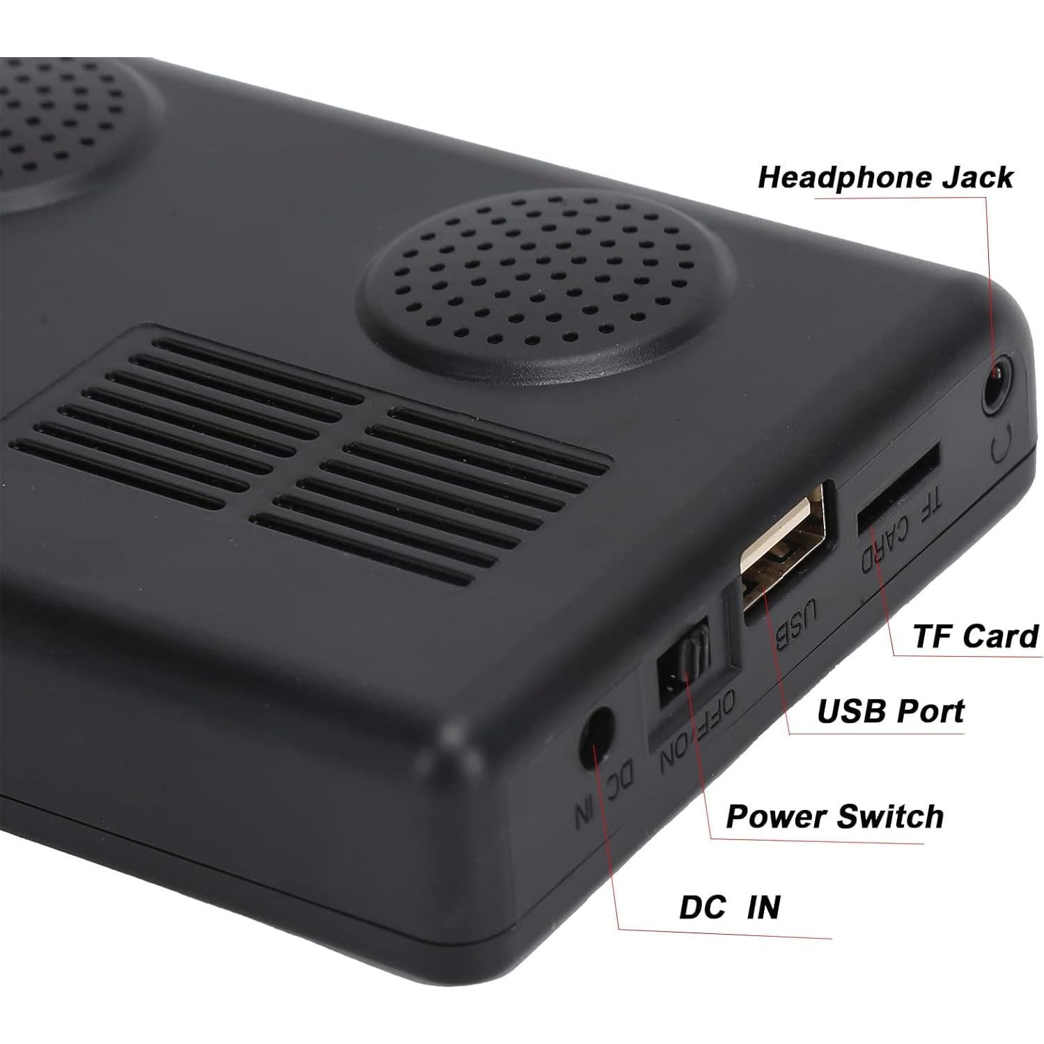 Televisor Mini Portátil Ciciglow 5" 1080P con Radio FM