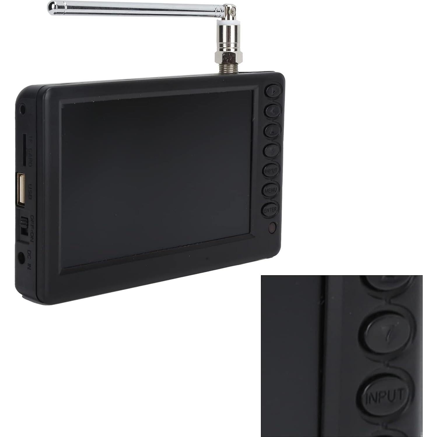 Televisor Mini Portátil Ciciglow 5" 1080P con Radio FM