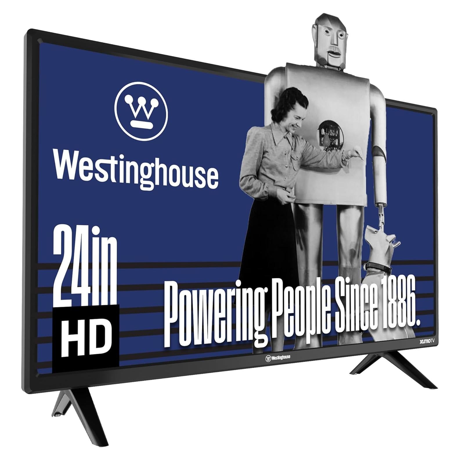Televisor LED Westinghouse 24" HD con Control Remoto por Voz