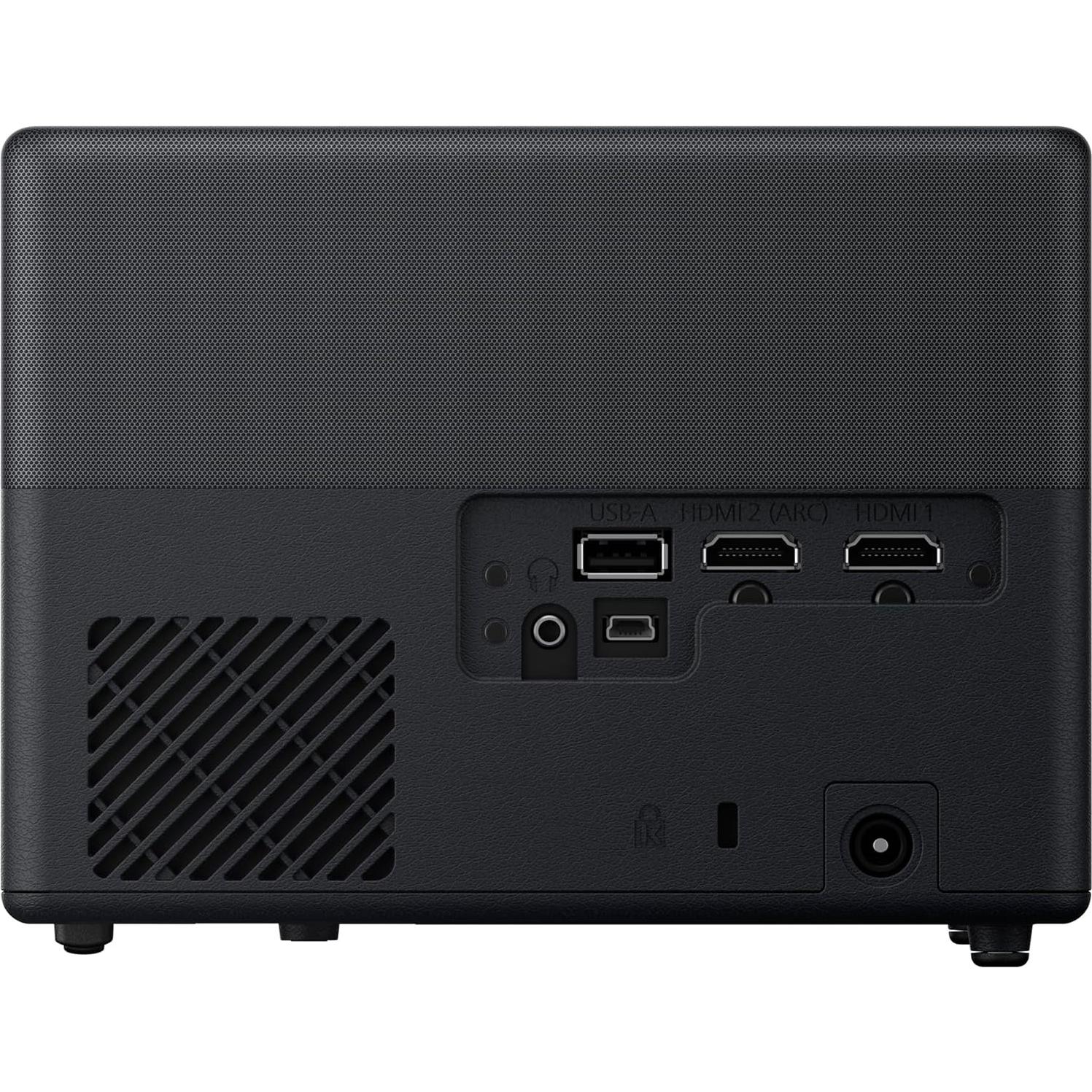 Proyector Láser Epson EpiqVision Mini EF12, Full HD 1080p, 1000 lúmenes, Android TV, Sonido Yamaha