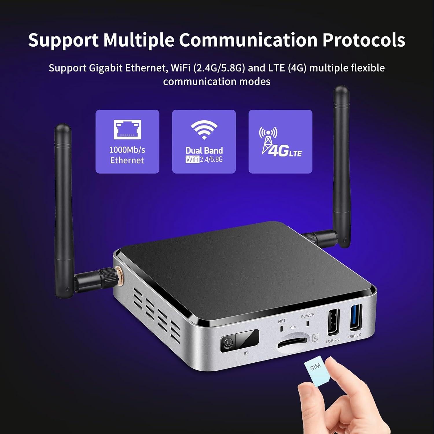 Reproductor Android TV Geniatech APC390K 4K UHD 2GB RAM 16GB ROM