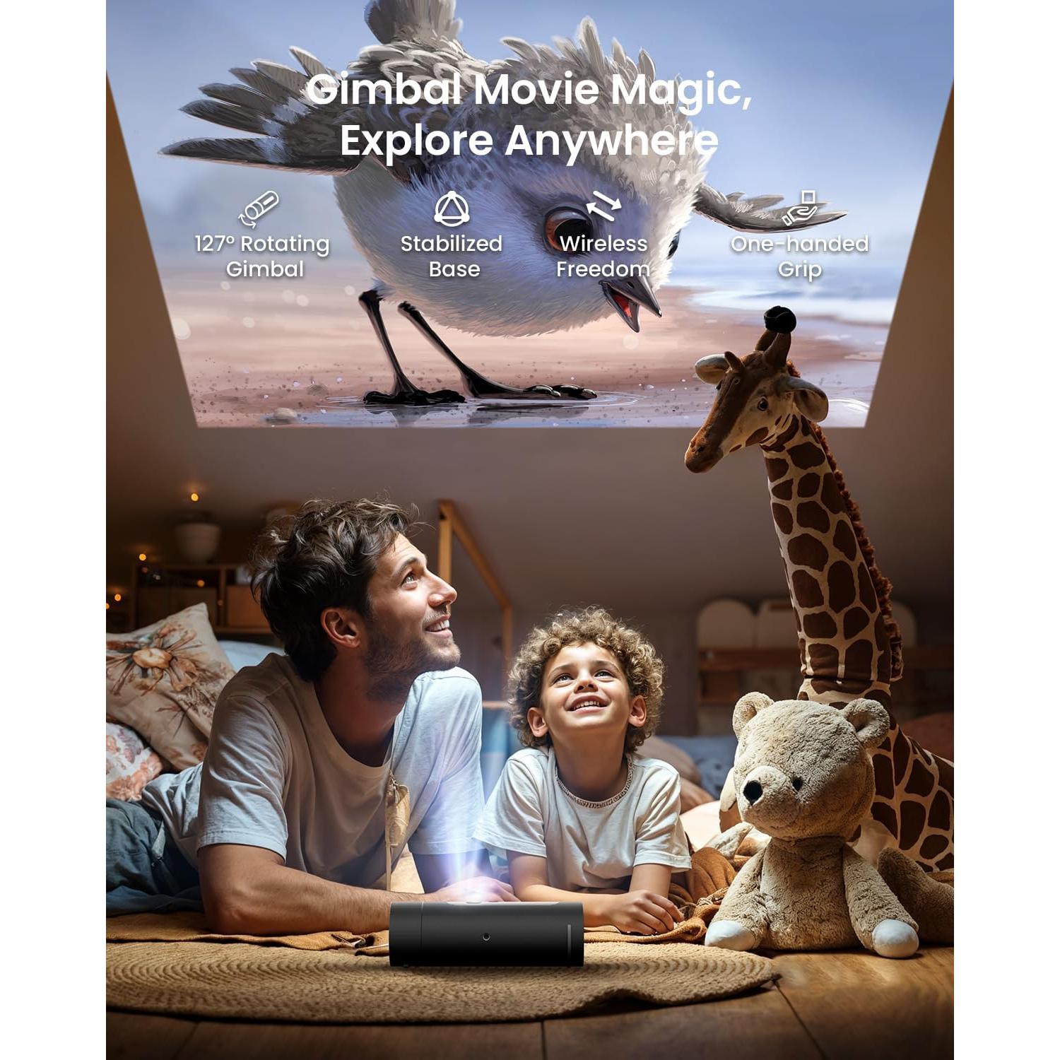 Proyector Mini Portátil JMGO PicoFlix 1080P 420 Lúmenes