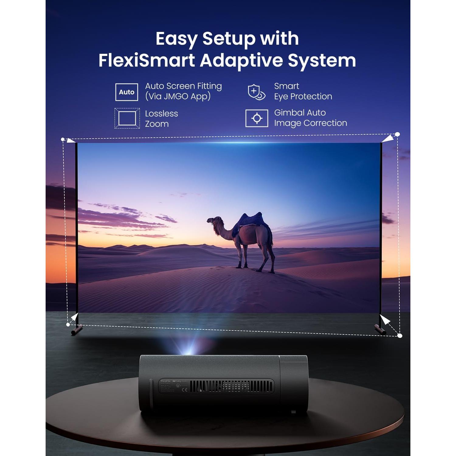 Proyector Mini Portátil JMGO PicoFlix 1080P 420 Lúmenes