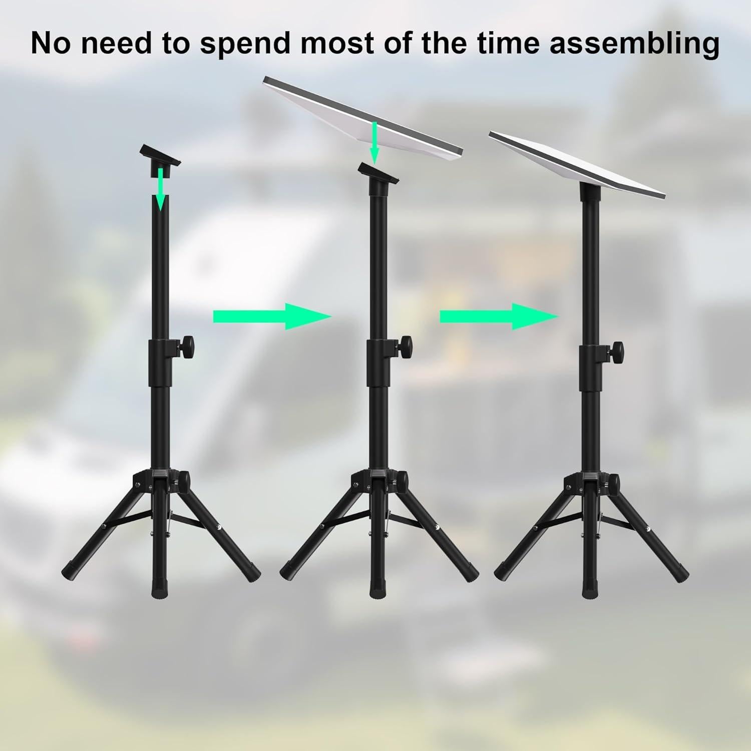 Soporte de Trípode Mini Starlink TS14 - Montaje Portátil 45.7x12.7cm