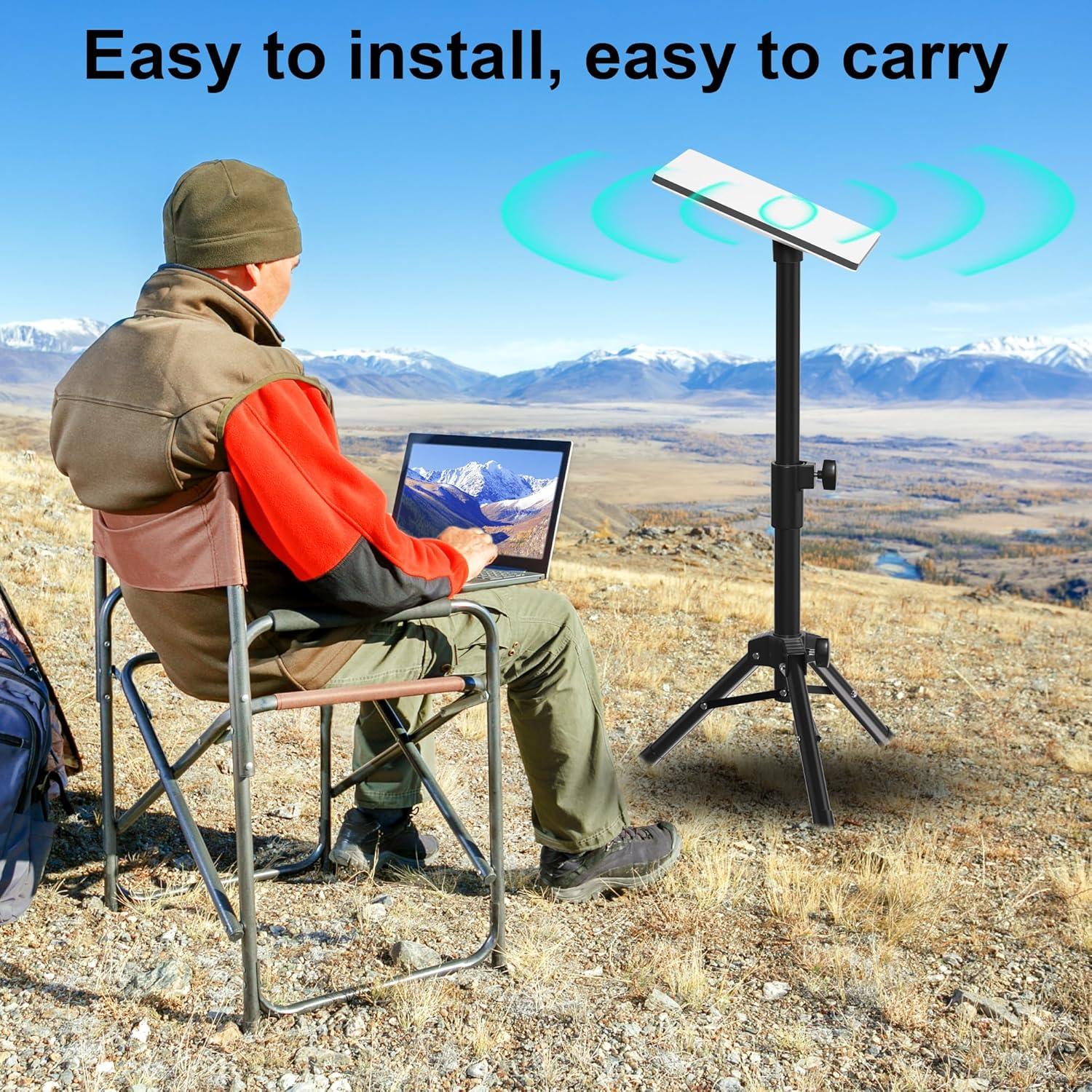 Soporte de Trípode Mini Starlink TS14 - Montaje Portátil 45.7x12.7cm