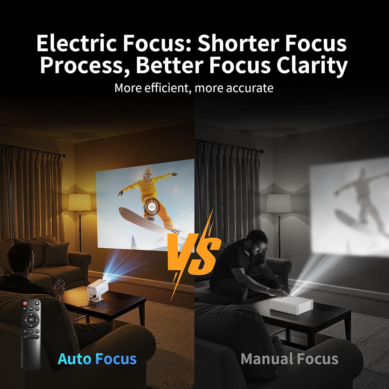 Mini Proyector Portátil Tecaki X3 4K Full HD WiFi Bluetooth