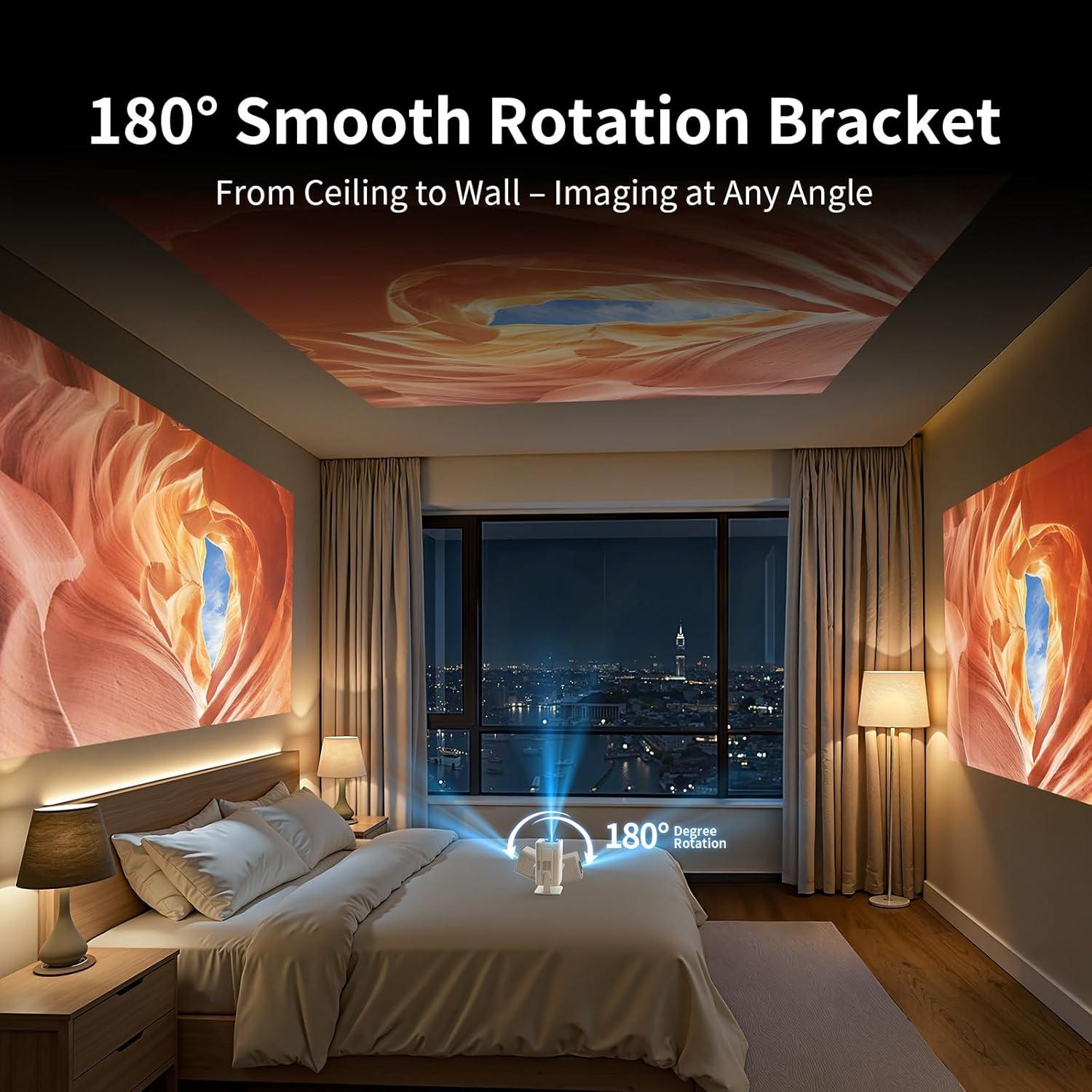 Mini Proyector Portátil Tecaki X3 4K Full HD WiFi Bluetooth