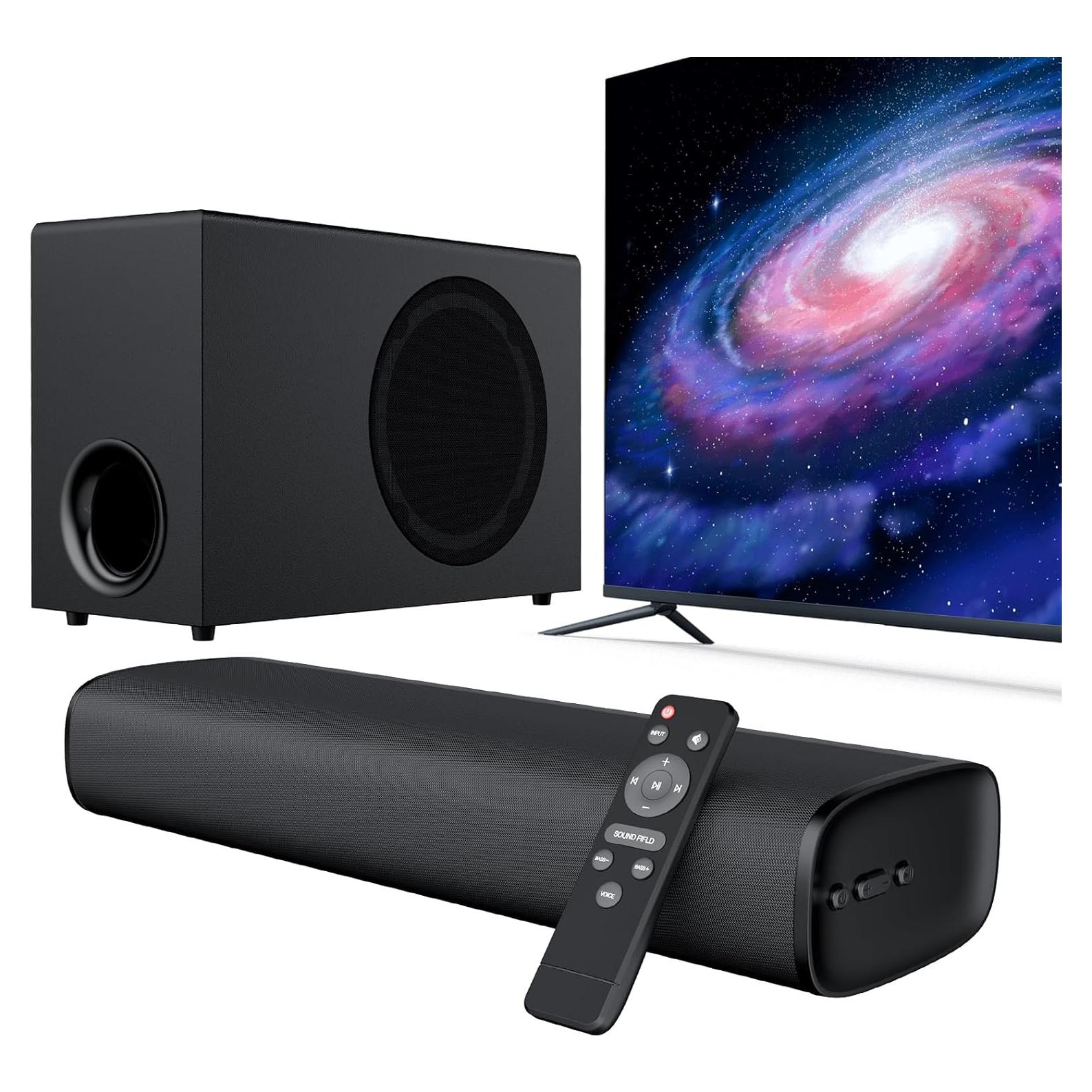 Barra de sonido Vibeadio con subwoofer y Bluetooth 5.0