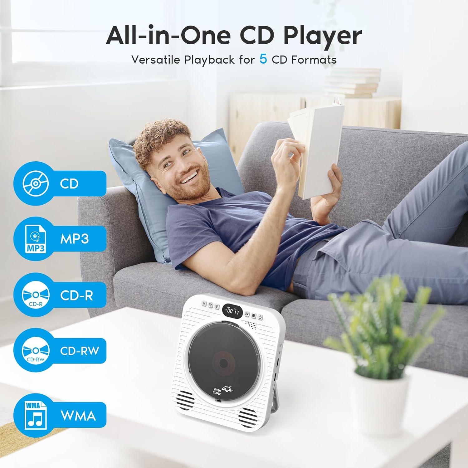 Reproductor de CD/DVD Ceihoit DVD-918 Bluetooth 5.3 1080P