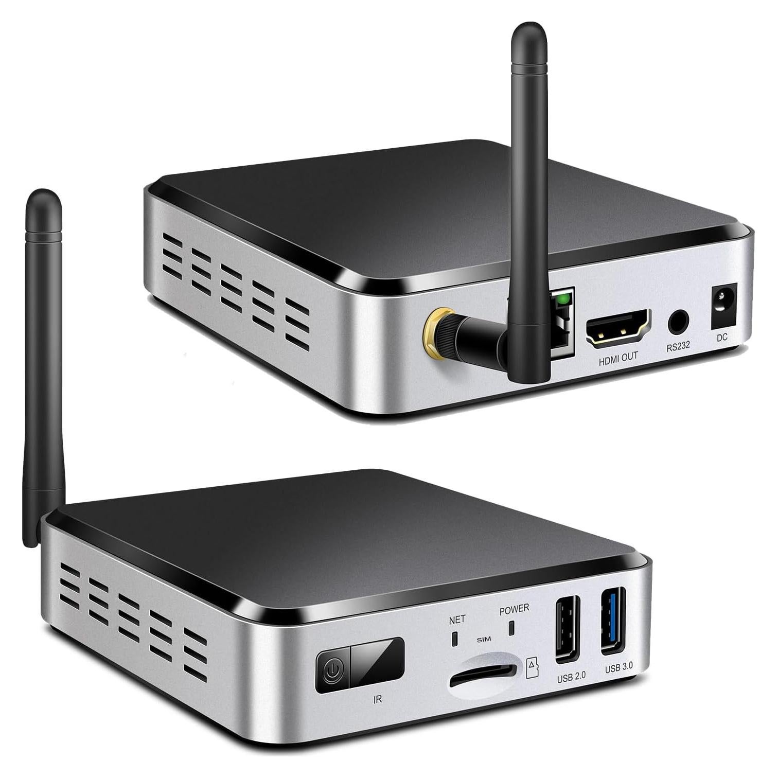 Geniatech Smart TV Box Android 11 4K HDMI 2GB RAM 8GB ROM