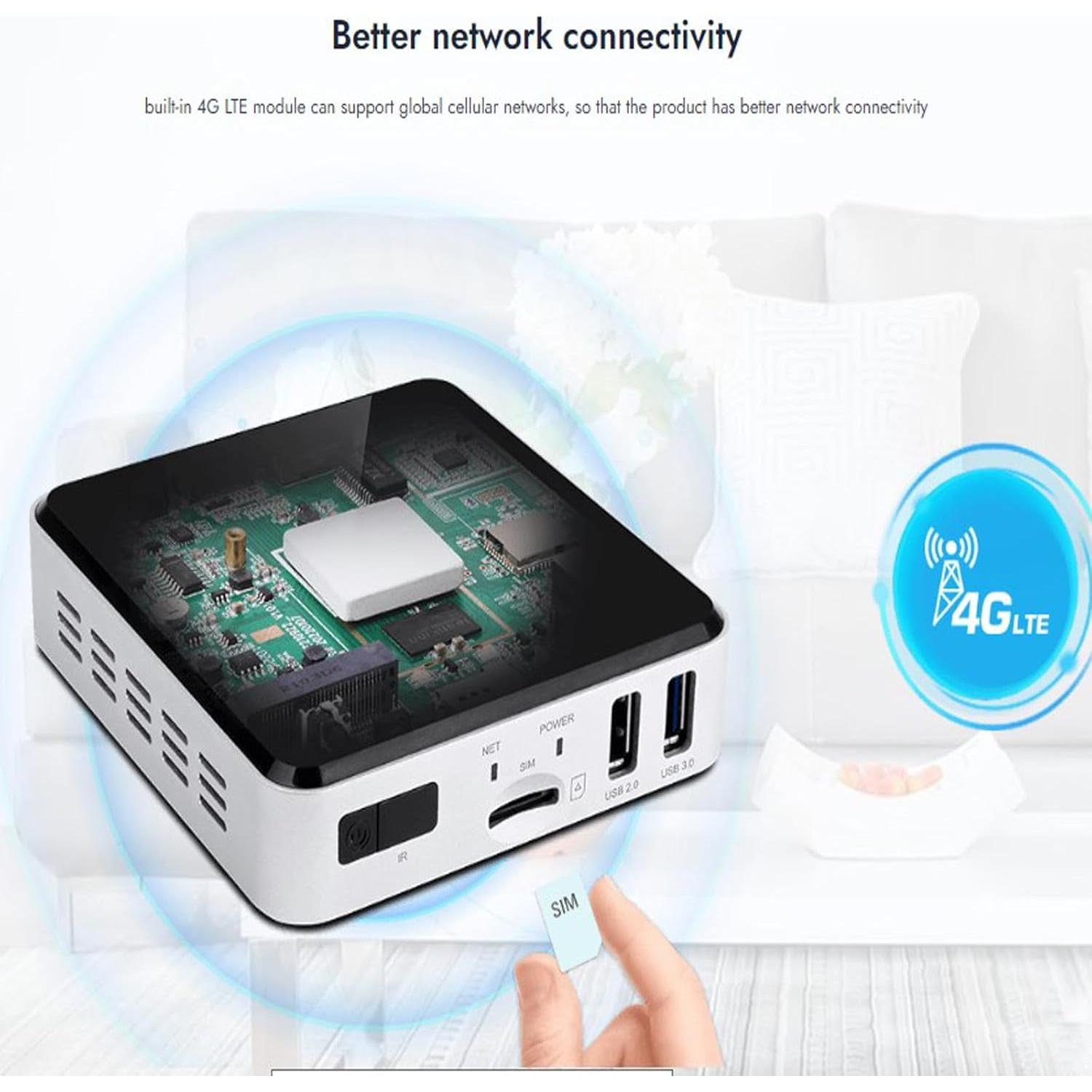 Geniatech Smart TV Box Android 11 4K HDMI 2GB RAM 8GB ROM