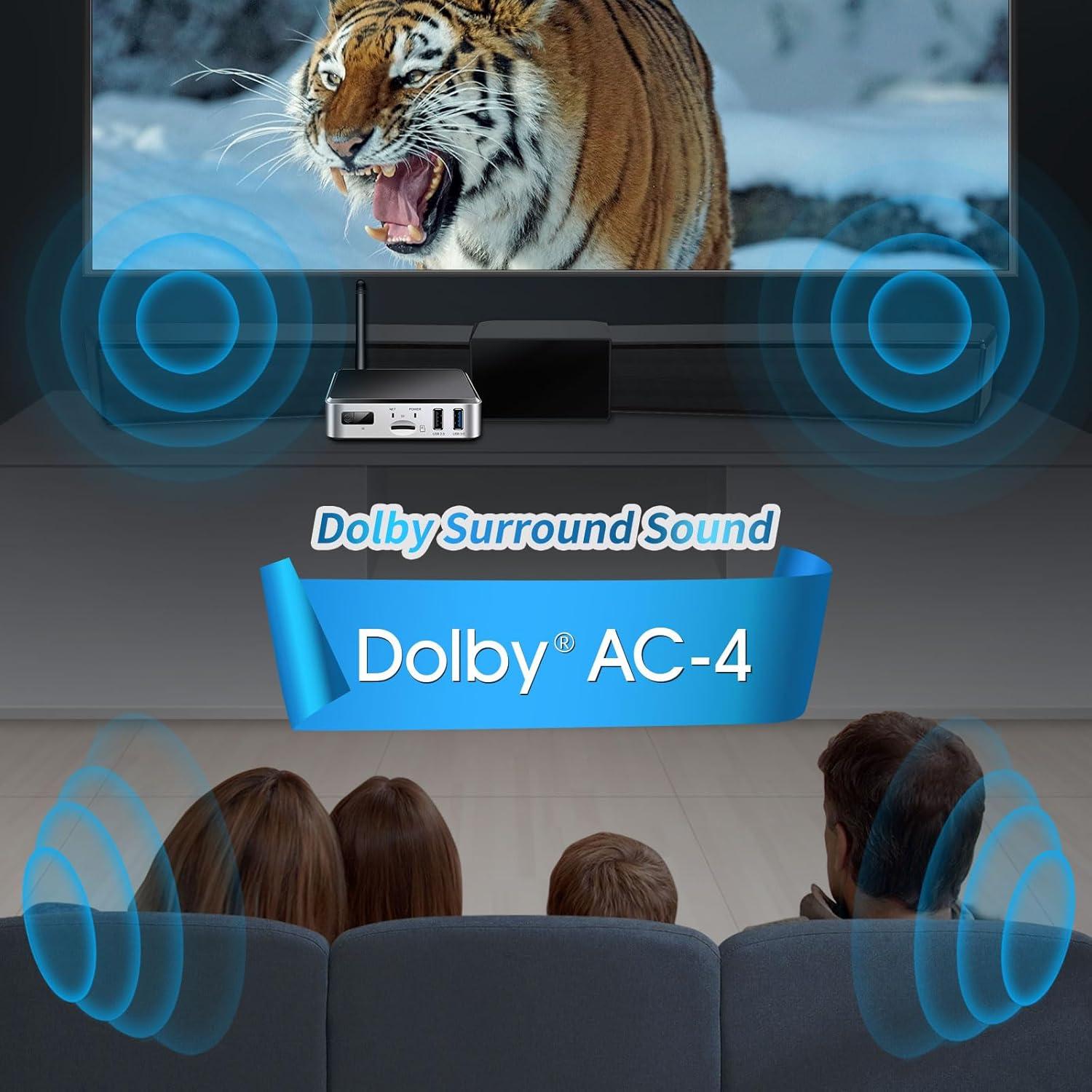 Geniatech Smart TV Box Android 11 4K HDMI 2GB RAM 8GB ROM