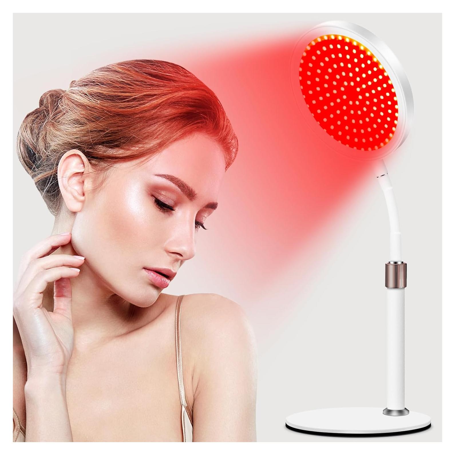 Lámpara de Terapia de Luz Roja 940nm 100 LEDs con Temporizador