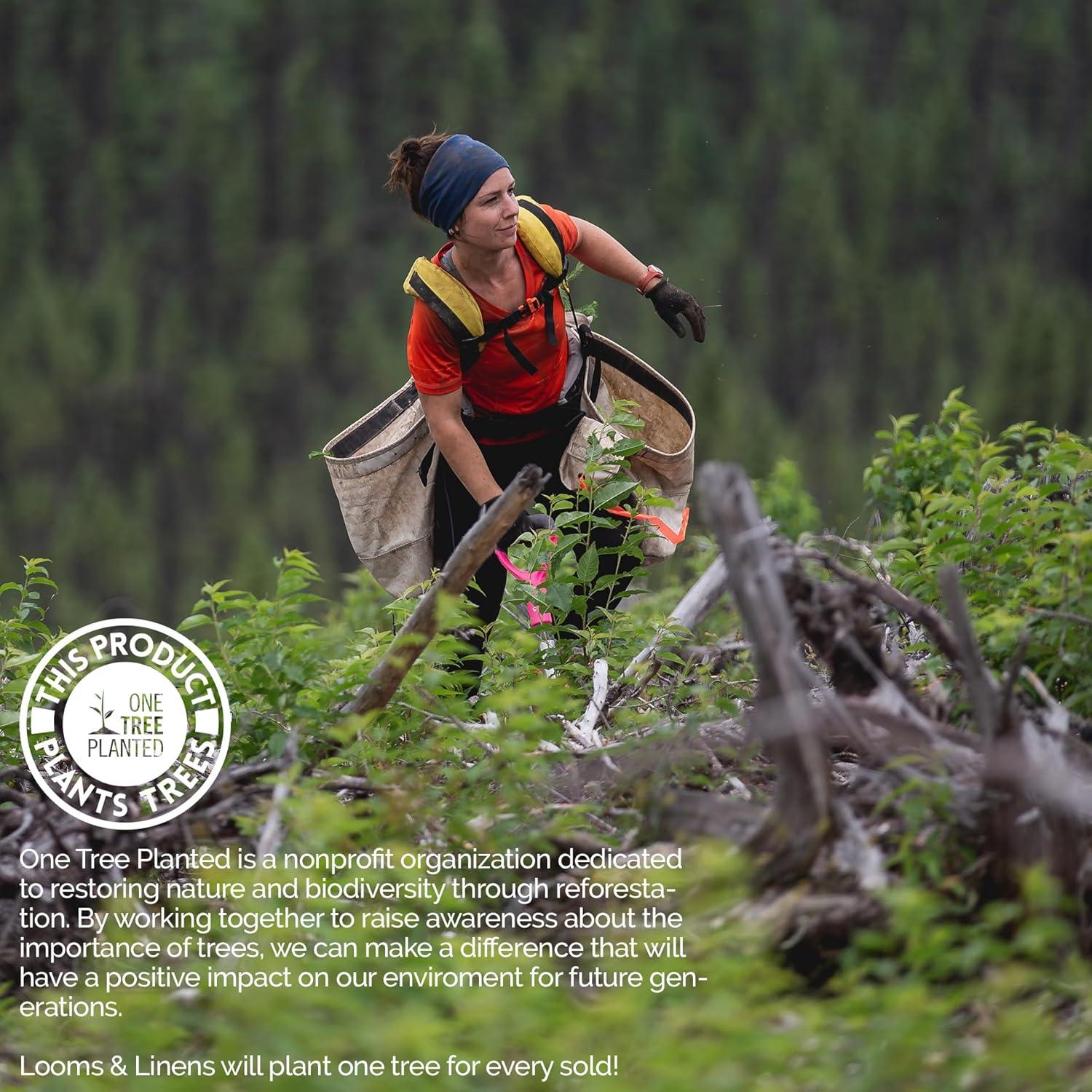 Inserto de Almohada Lumbar 12x16" Looms y Linens - Hipoalergénico