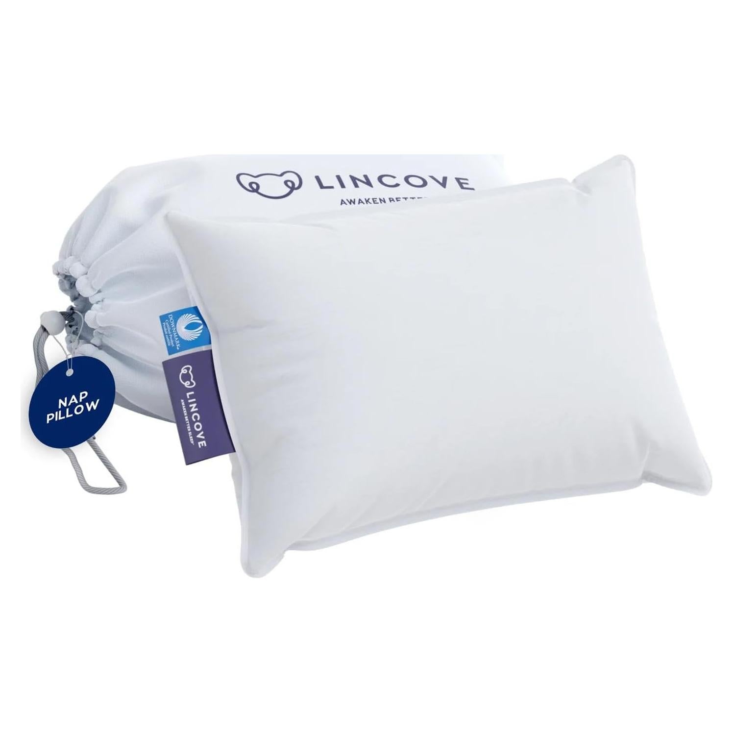 Almohada de Viaje Lincove Microgel 30x40cm Suave y Acolchada