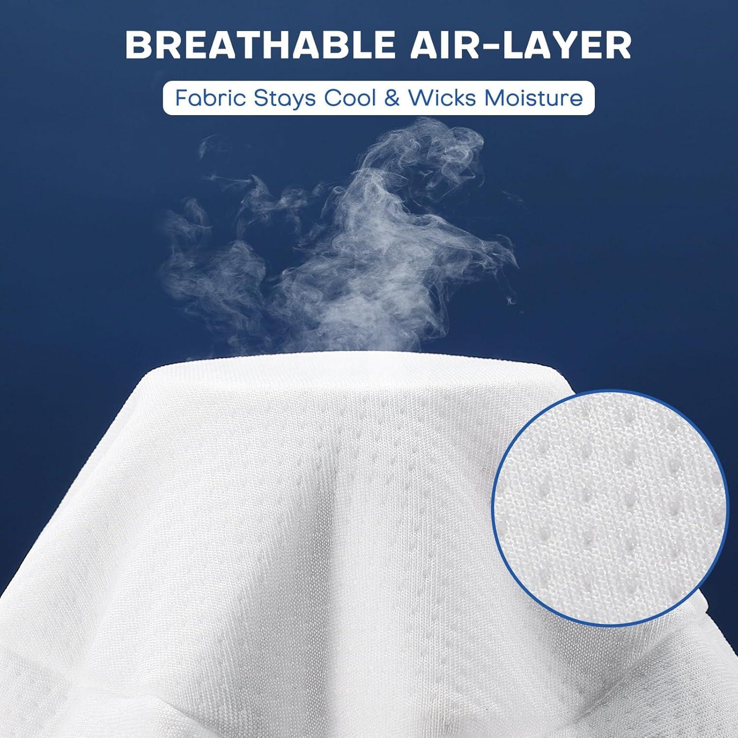 Funda de Almohada para Rodilla Noverlife Corazón 25x23 cm