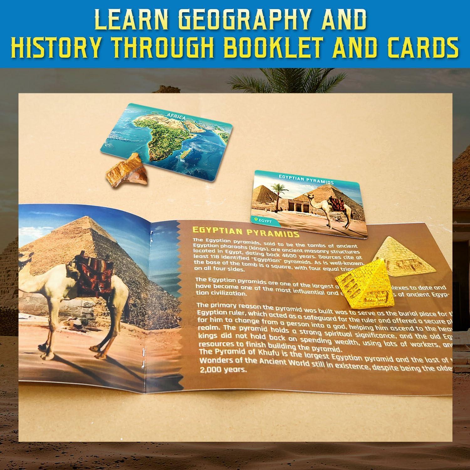 Kit de Excavación PIBEX 12 Figuras Arqueológicas para Niños