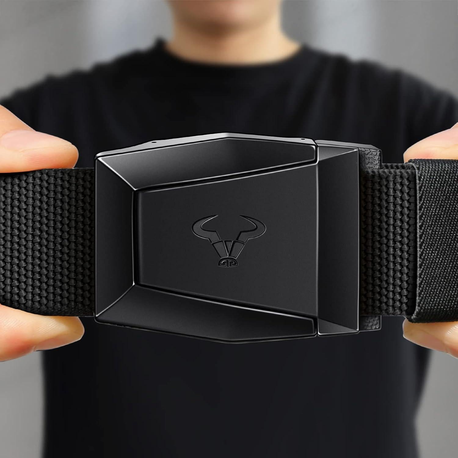 Cinturón Táctico BULLIANT para Hombres Ajustable 85-95 cm