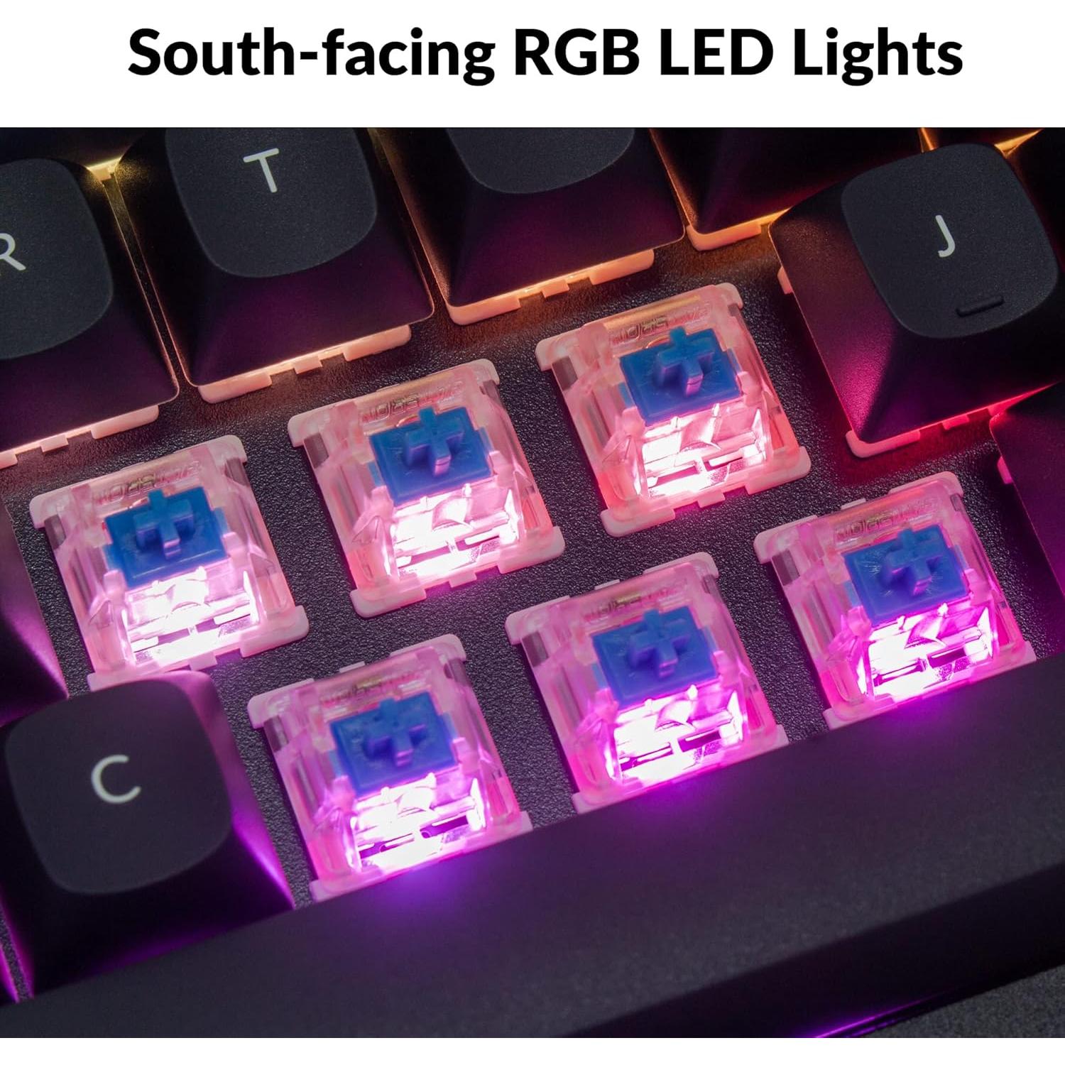 Teclado Mecánico Personalizable Keychron Q7 - Gateron Azul