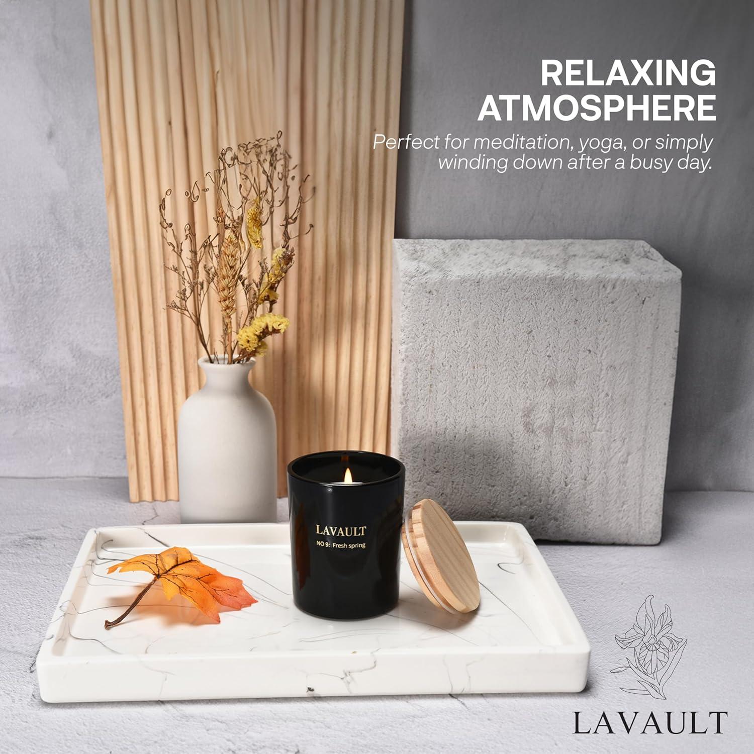 Vela Aromática Lavault Primavera Fresca - Cera de Soja 312g