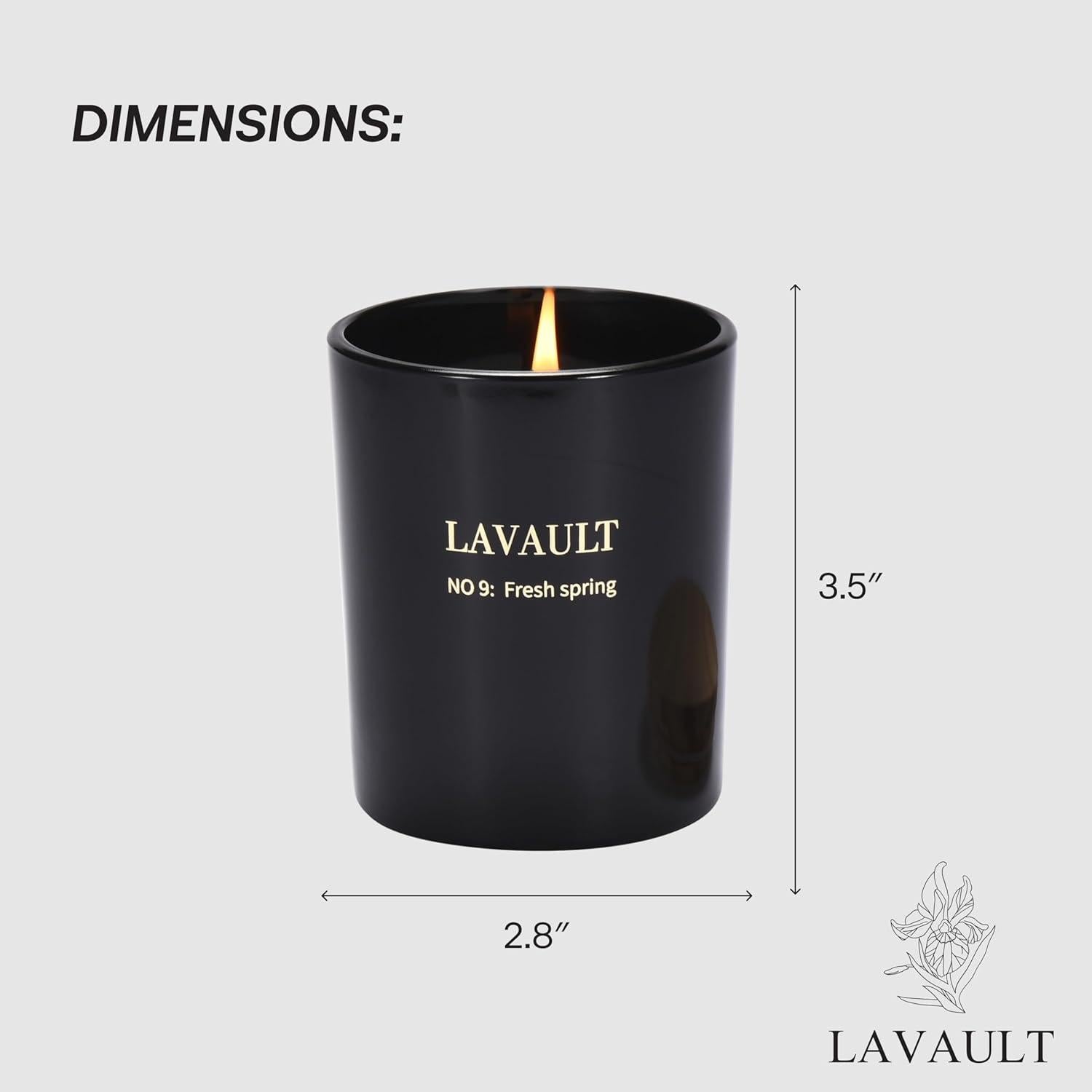 Vela Aromática Lavault Primavera Fresca - Cera de Soja 312g