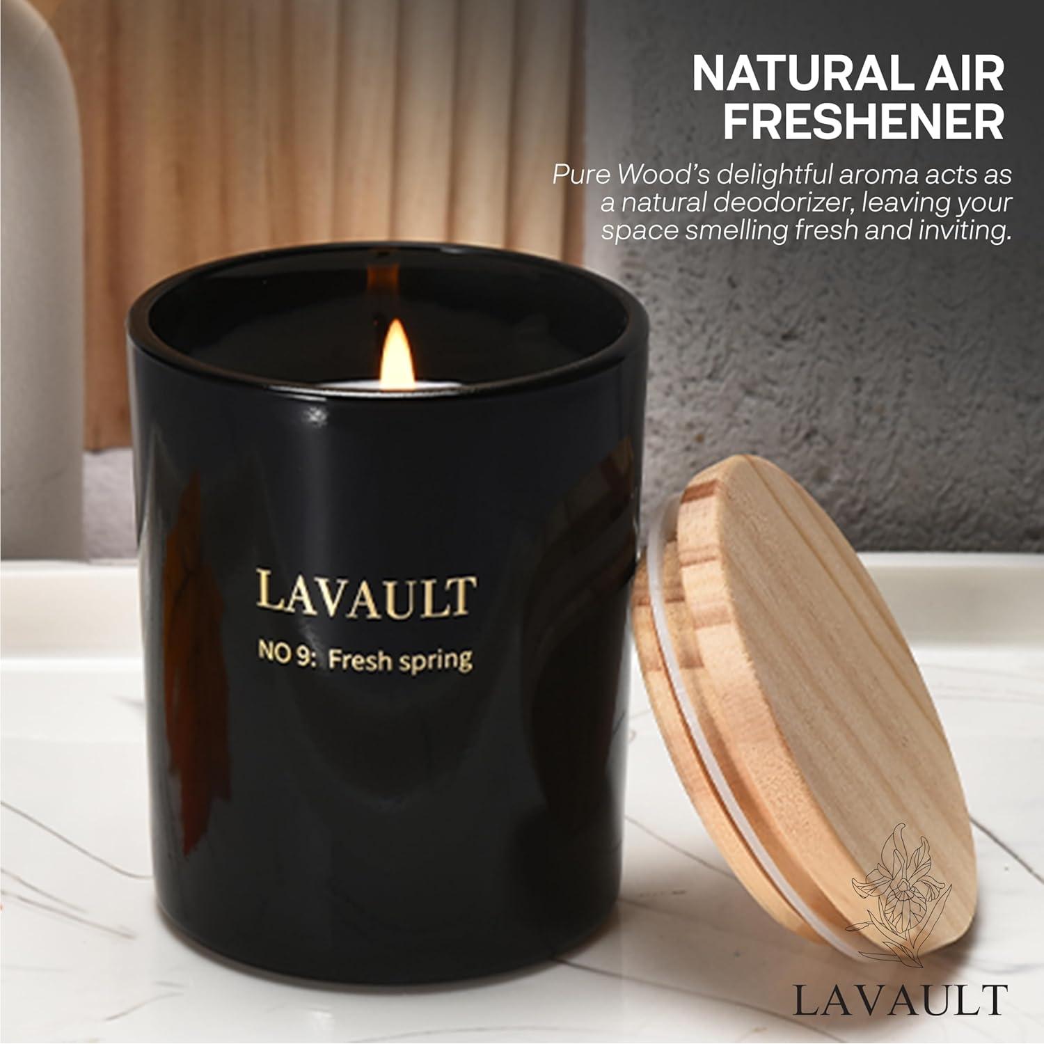 Vela Aromática Lavault Primavera Fresca - Cera de Soja 312g