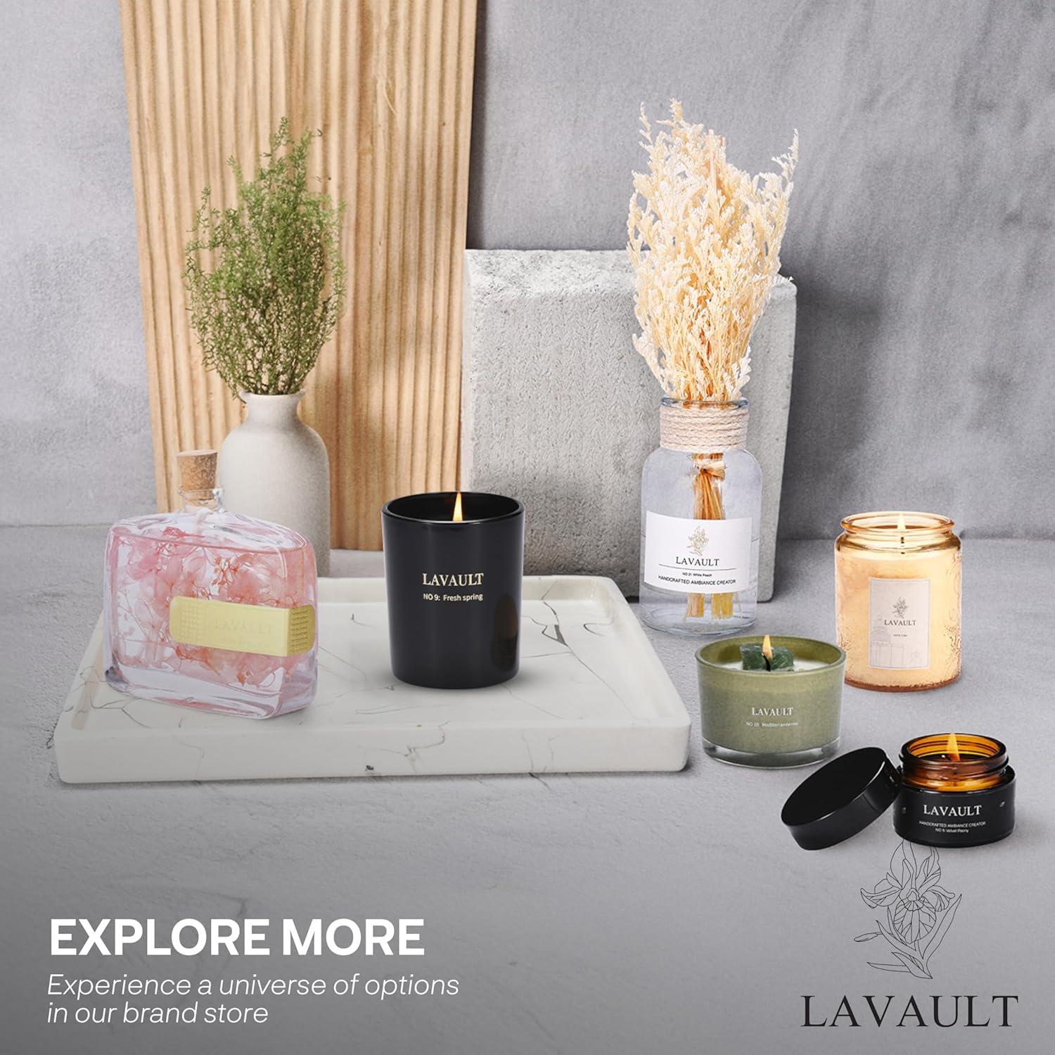 Vela Aromática Lavault Primavera Fresca - Cera de Soja 312g