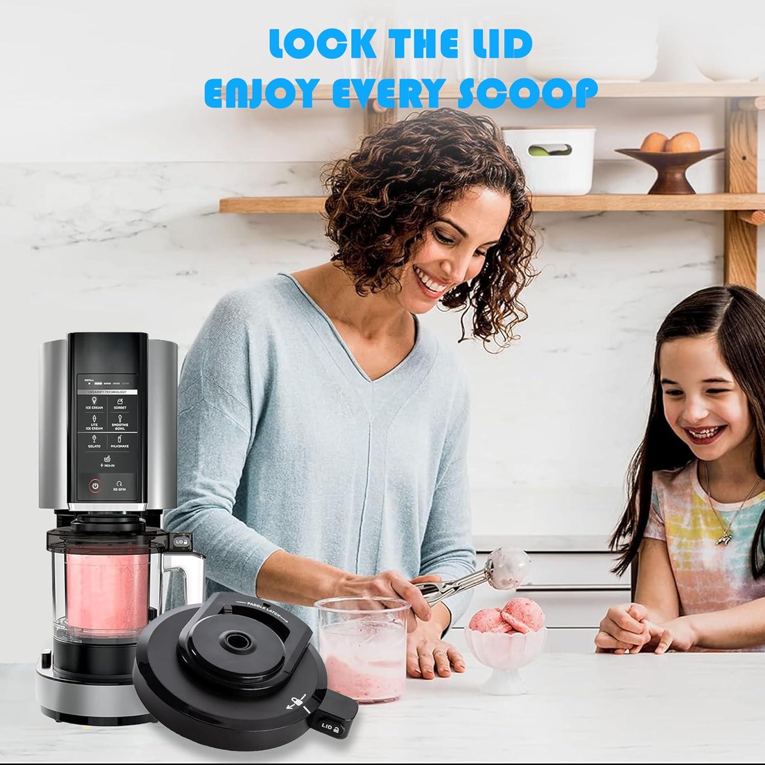 Tapa de Tazón Exterior Workkeep para Ninja Creami NC301 y más