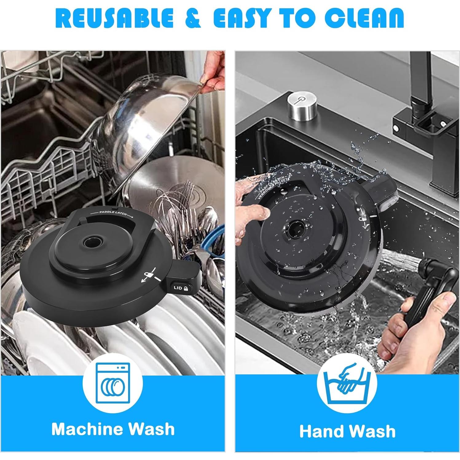 Tapa de Tazón Exterior Workkeep para Ninja Creami NC301 y más