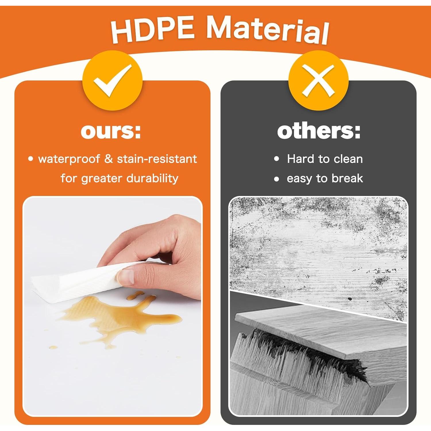 Mesa Plegable Sweetcrispy 1.22m Blanca para Camping y Picnic