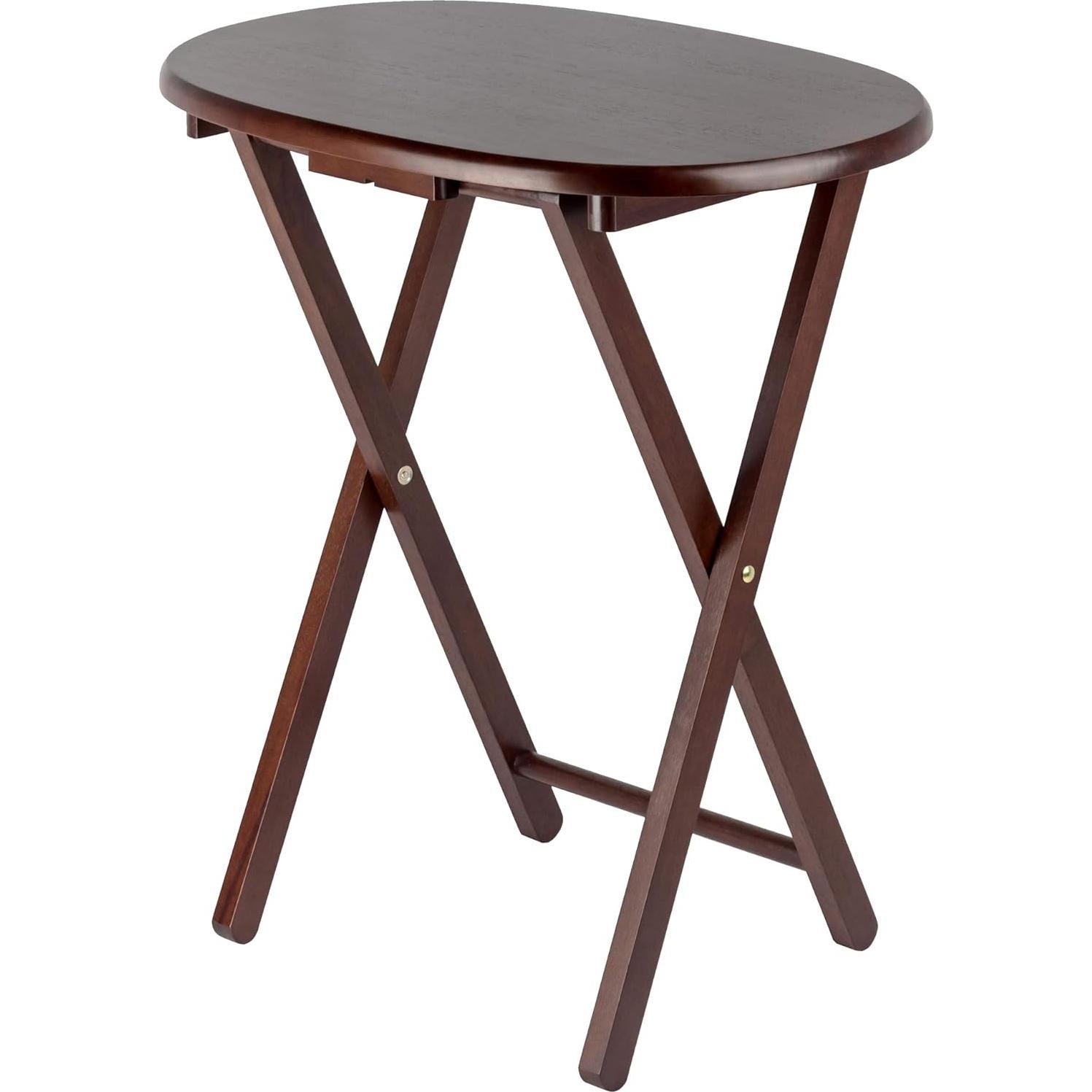 Conjunto de Mesas de Aperitivos Winsome Nathan 5 Piezas Cappuccino