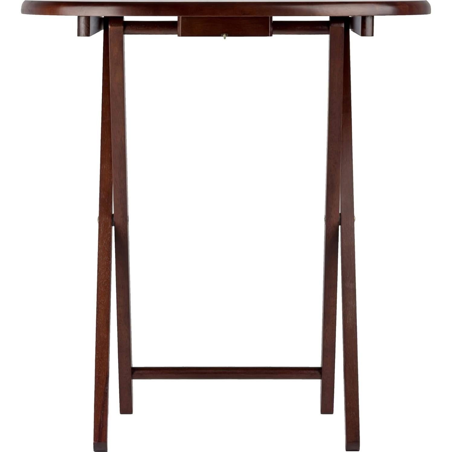 Conjunto de Mesas de Aperitivos Winsome Nathan 5 Piezas Cappuccino