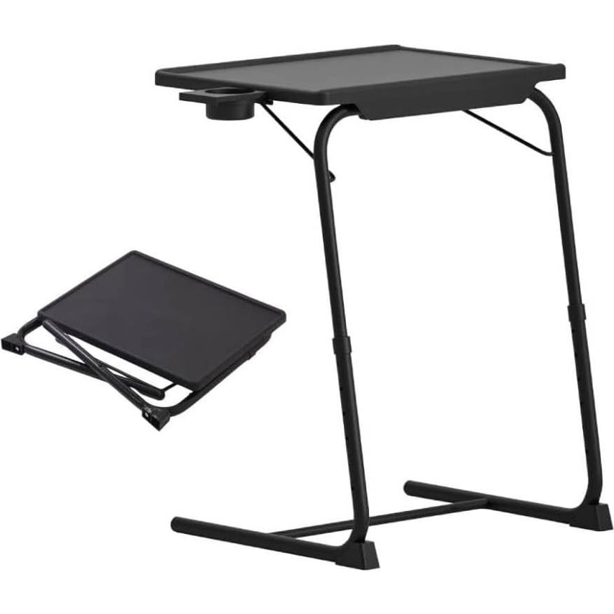 Mesa de bandeja plegable Japard para TV, altura ajustable 72.9 cm