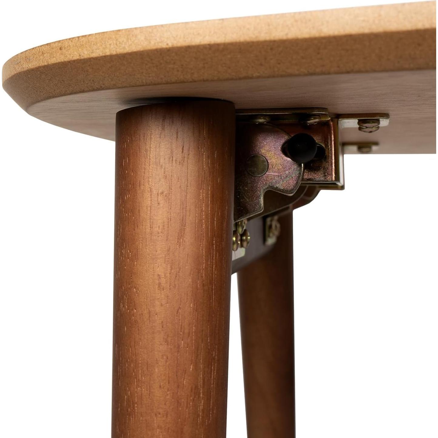 Mesa de café plegable Tacomany Nuez 114.3x55.9x45.7 cm