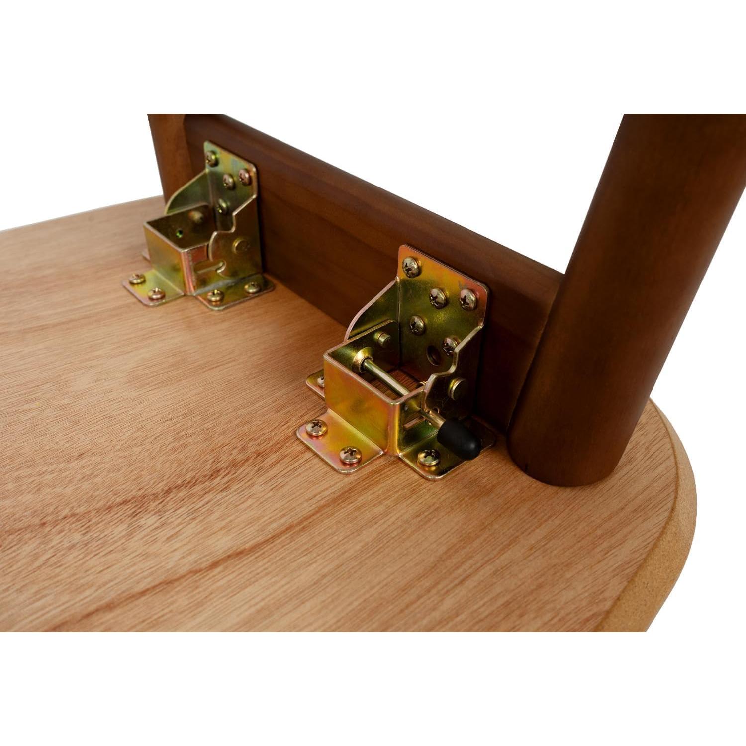 Mesa de café plegable Tacomany Nuez 114.3x55.9x45.7 cm