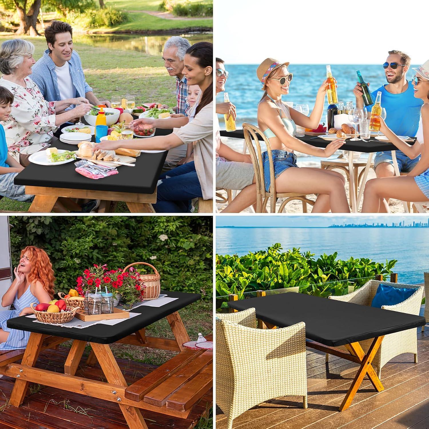 Cubierta de Mesa Rectangular Homing 182.9x76.2cm Impermeable