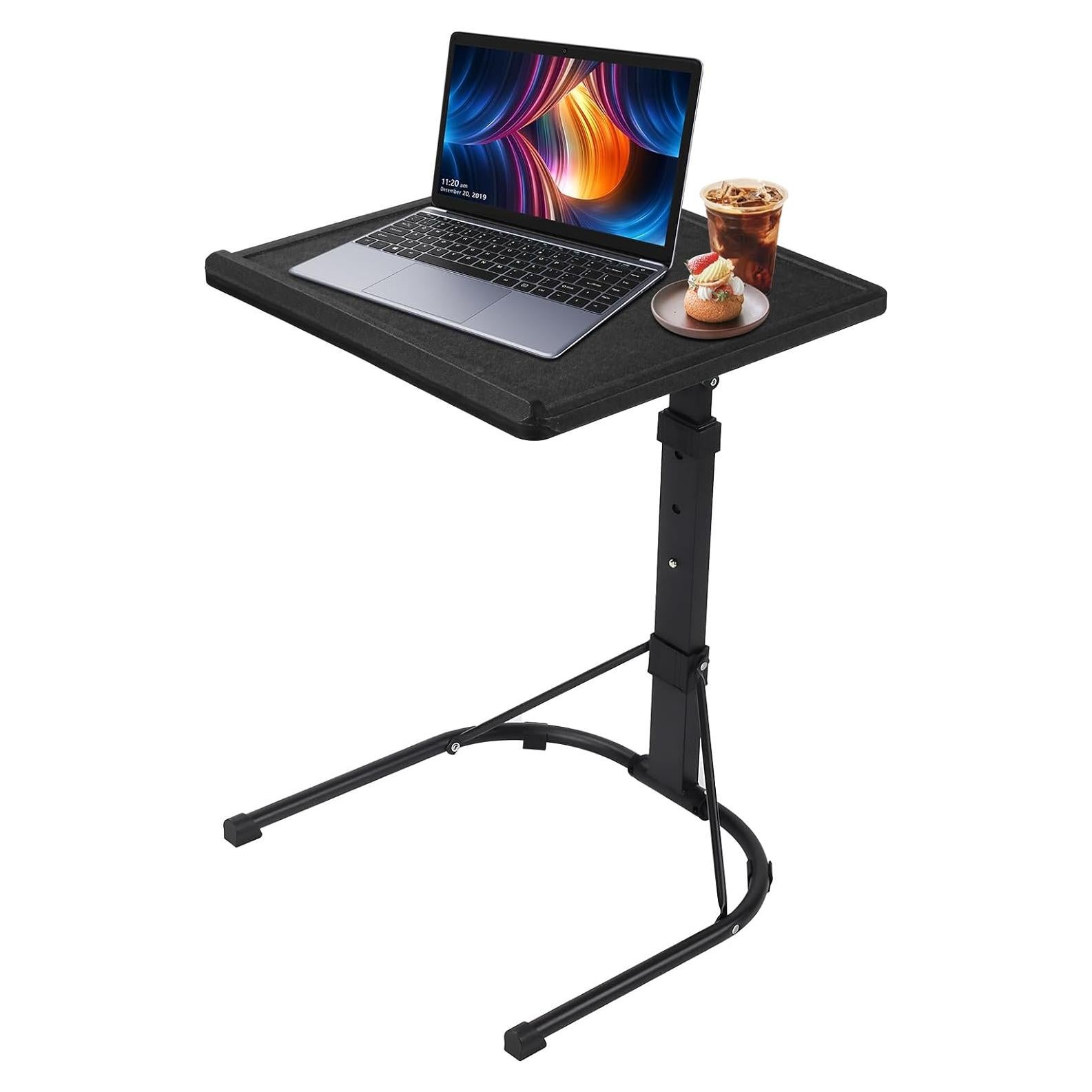 Mesa de TV Plegable Gocamptoo Ajustable 43x76.5cm Negra