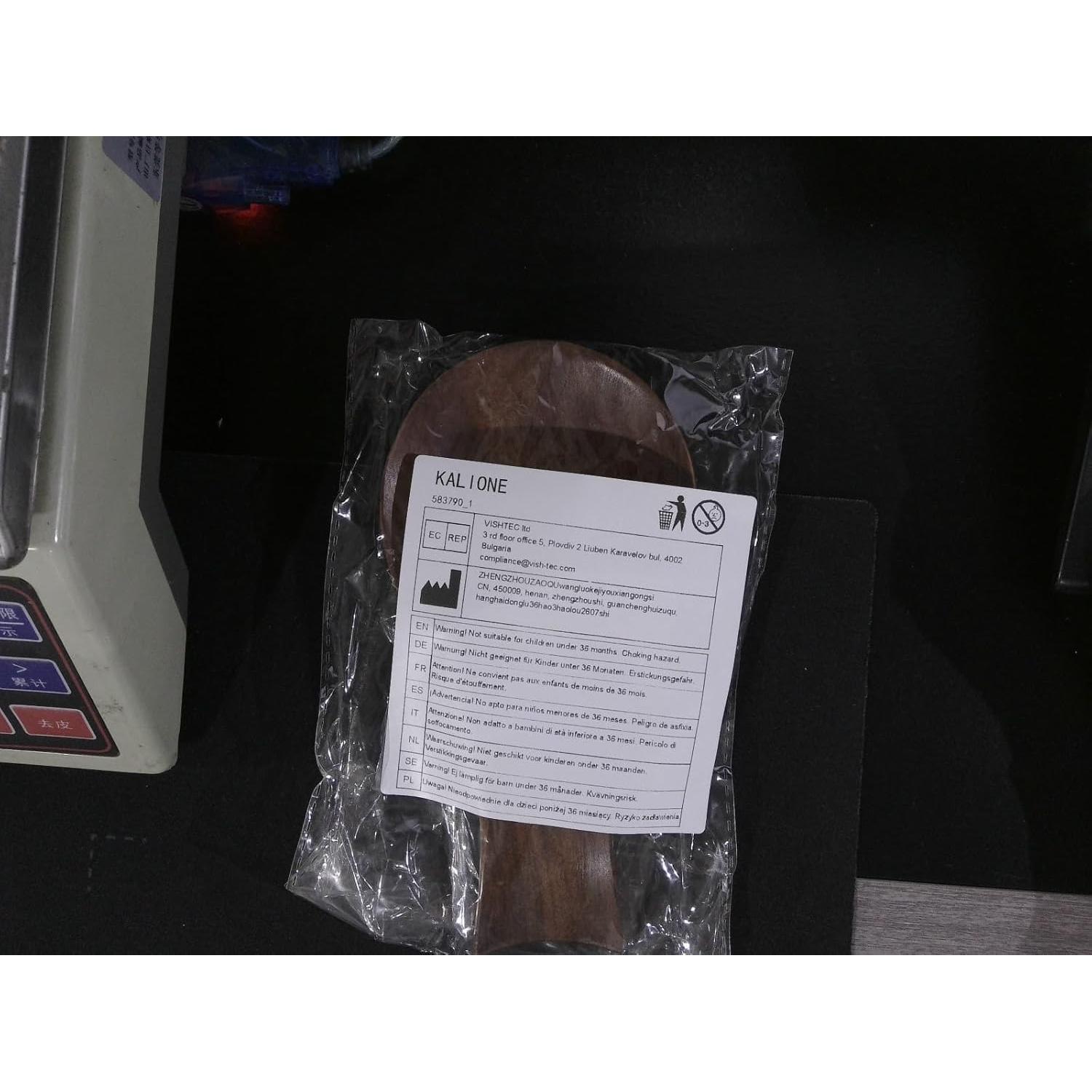 Soporte para cucharas de bambú KALIONE 18x9x2.3 cm