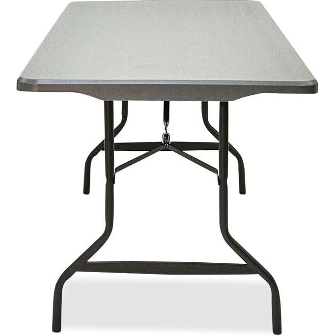 Mesa Plegable Comercial Iceberg 76.2x182.88 cm Carbón