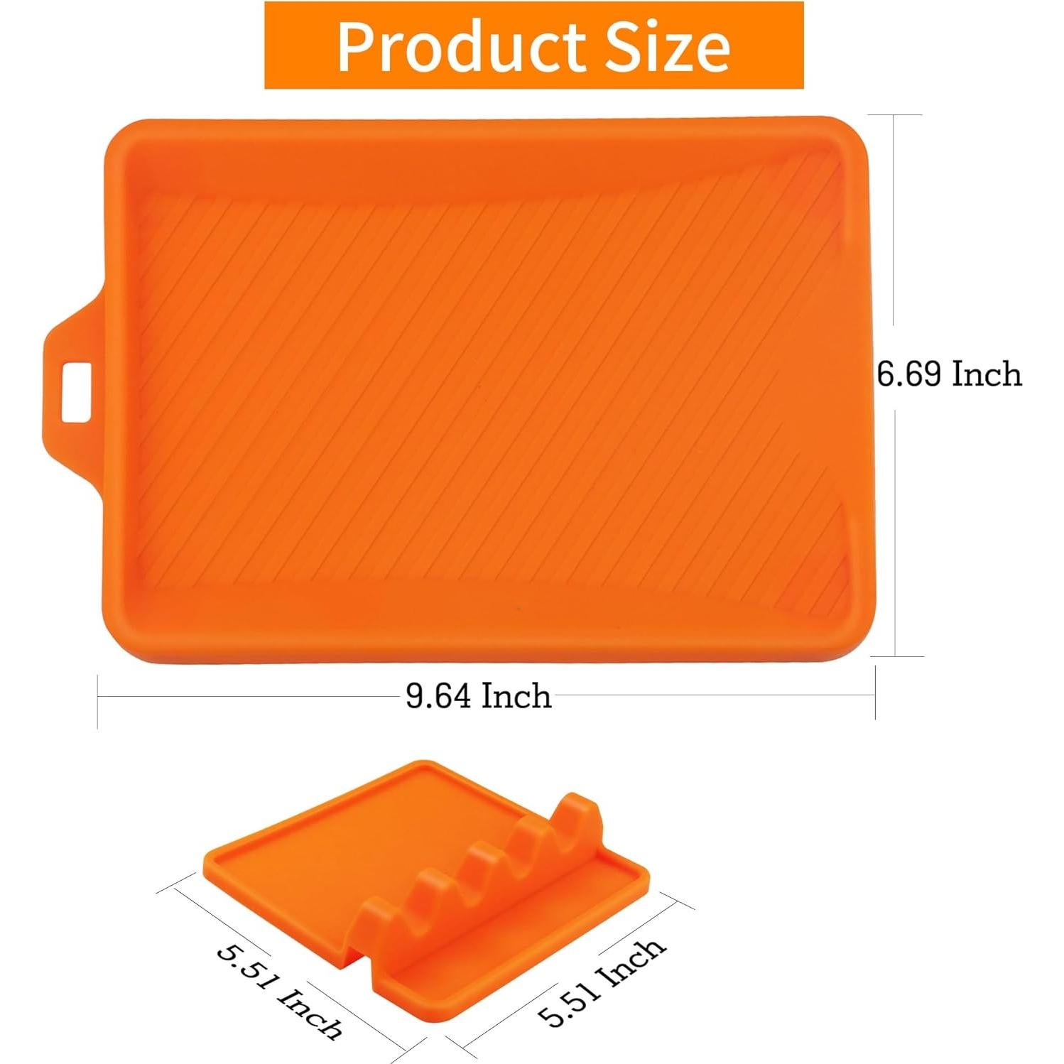 Alfombrilla de Silicona para Utensilios RXSIAT - 24.5x17cm