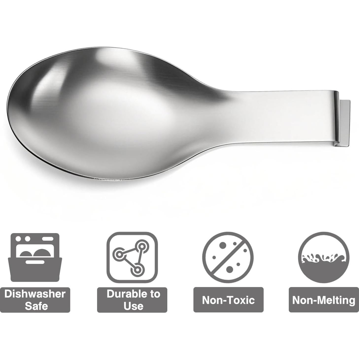 Soportes para Cucharas ELFULLY Acero Inoxidable 8 Piezas