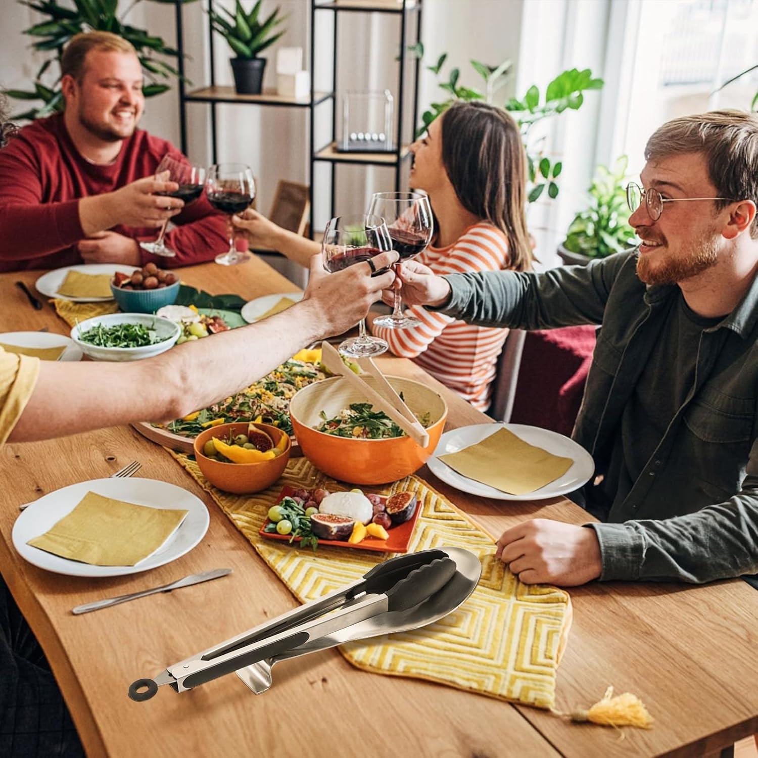 Soportes para Cucharas ELFULLY Acero Inoxidable 8 Piezas